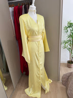 Silk mermaid caftan