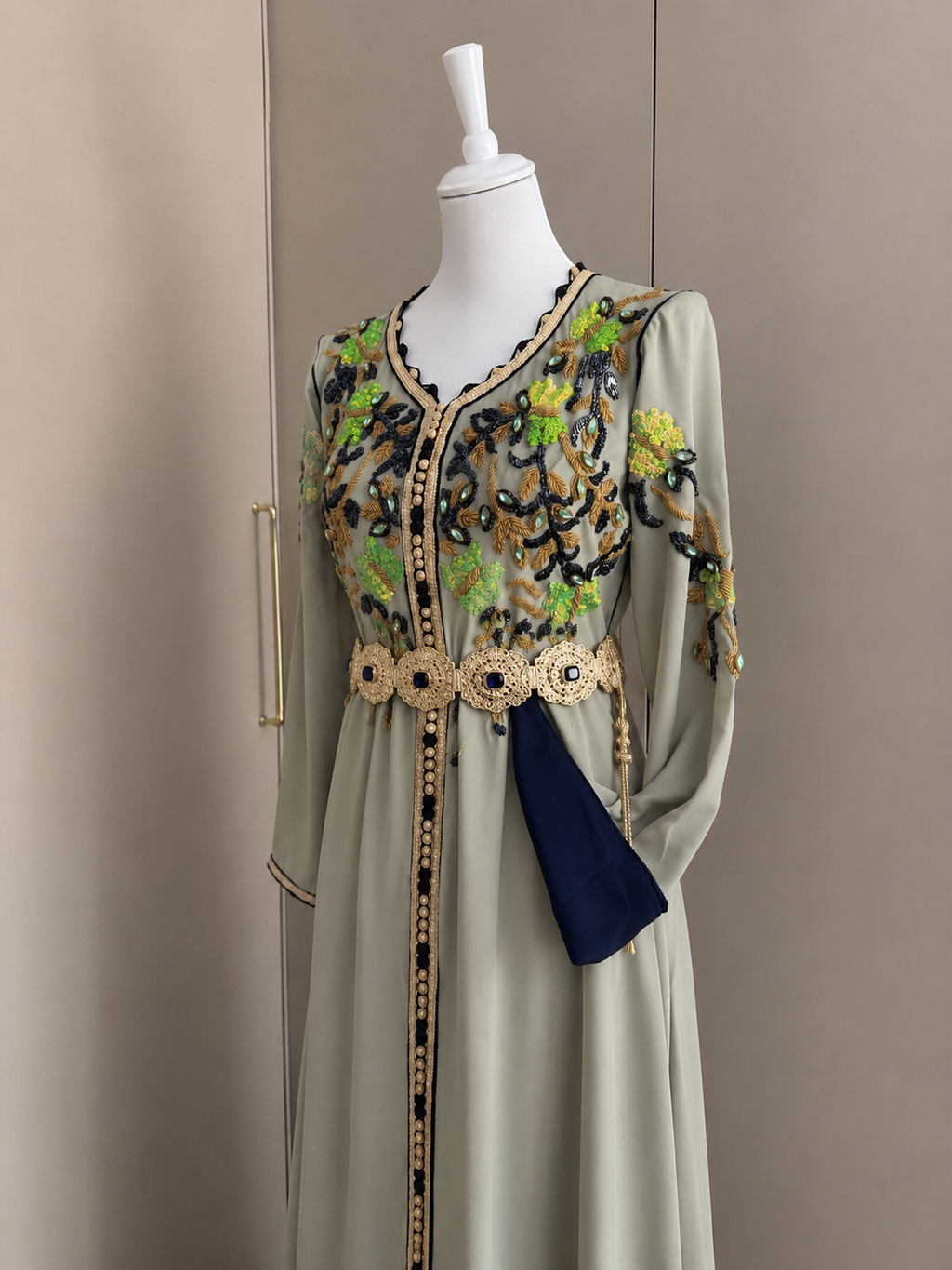 Caftan perlé