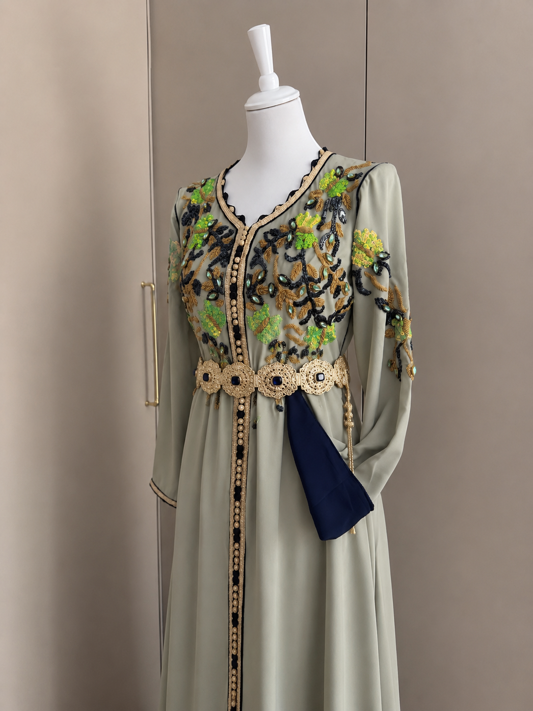 Caftan perlé