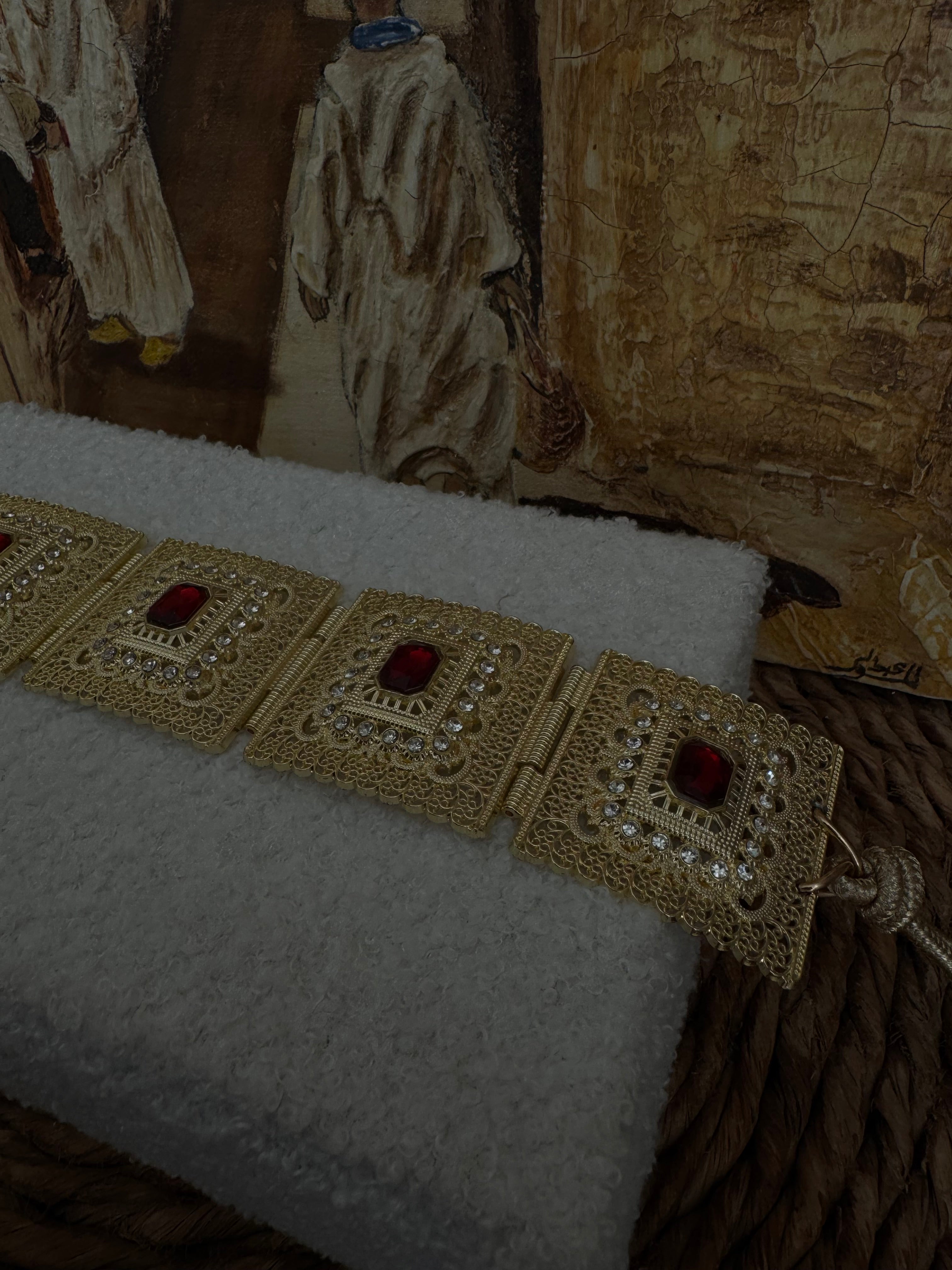 Ceinture Mdemma métal dorée