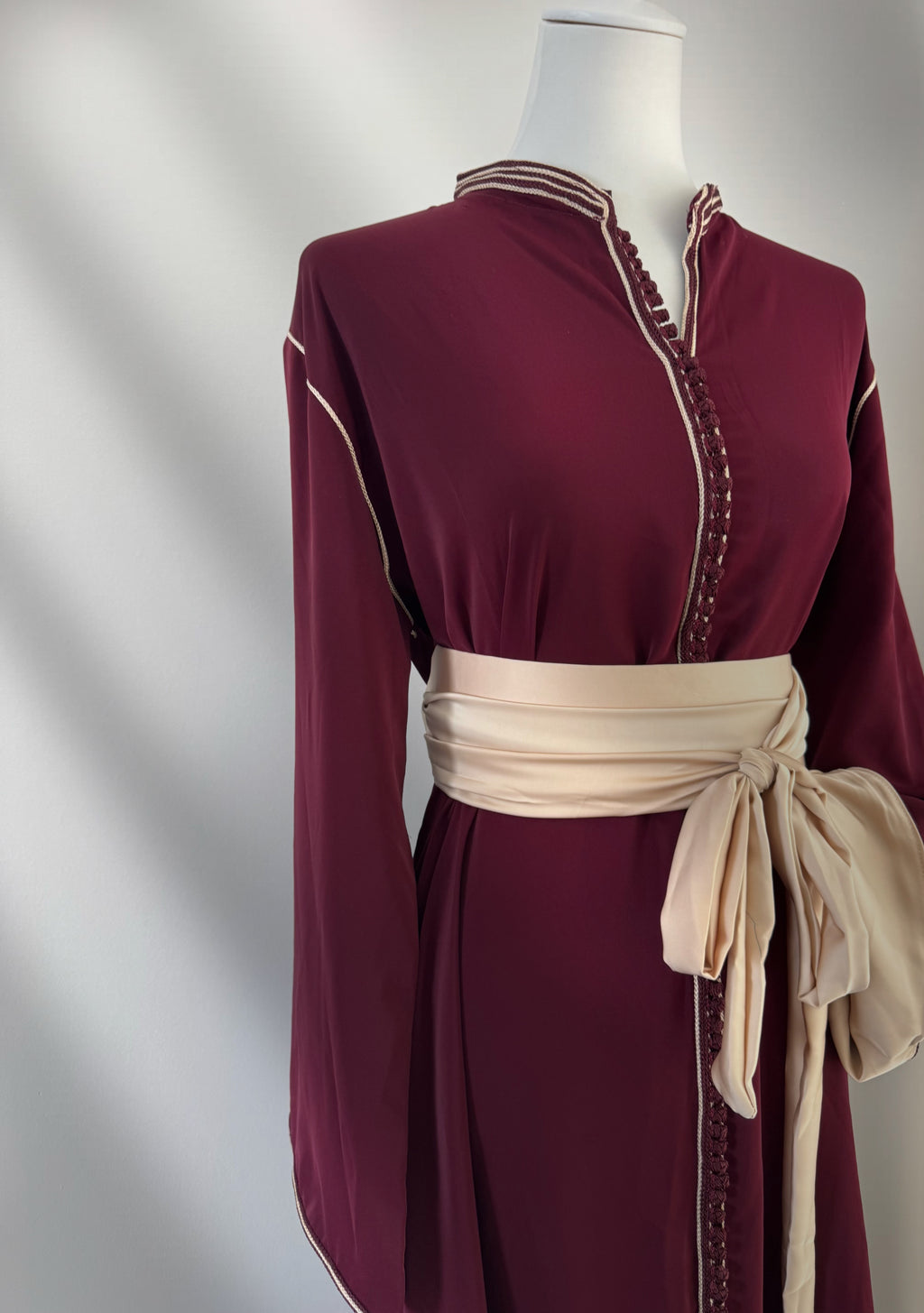 caftan bicolore (nouvelle collection)