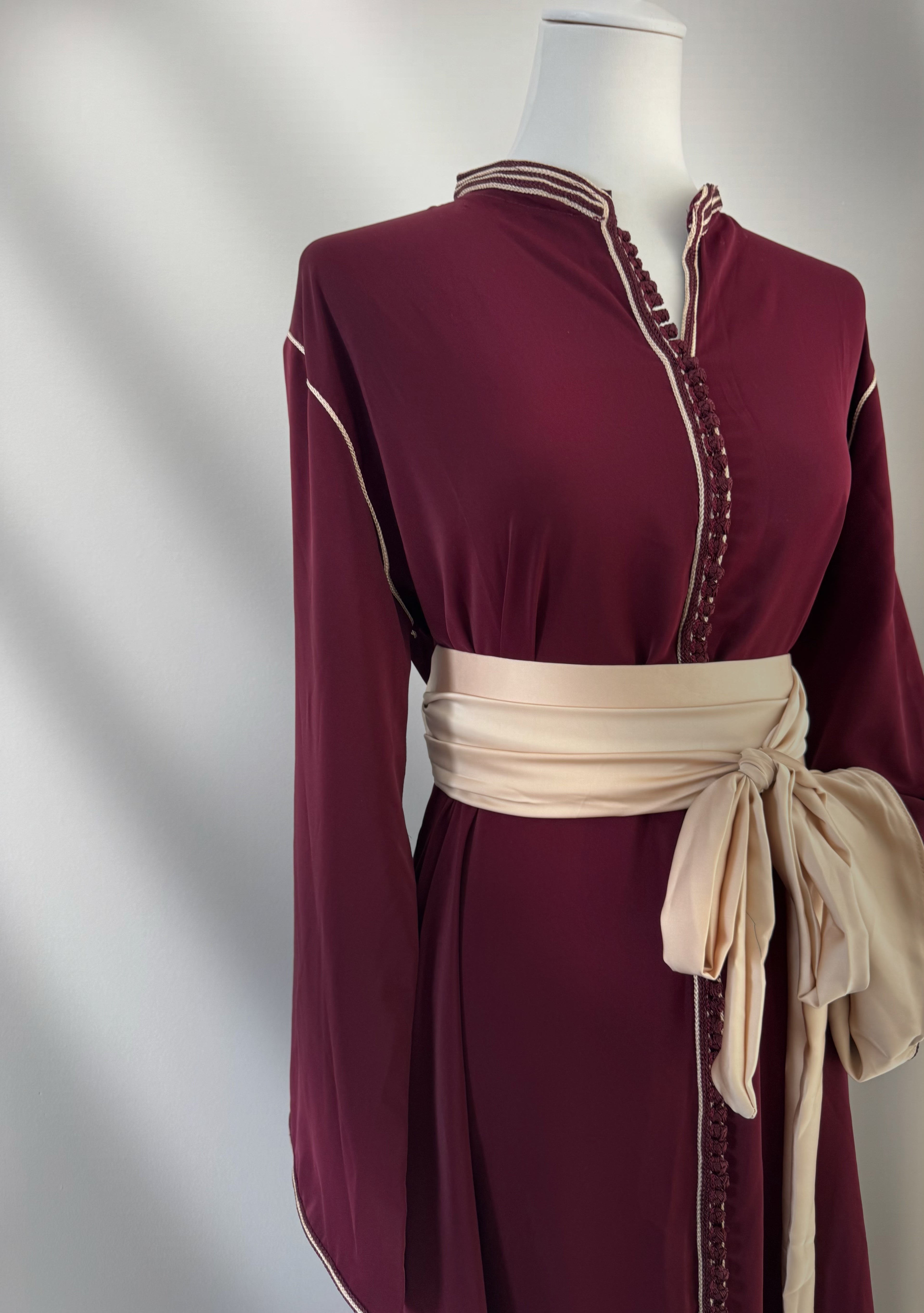 caftan bicolore (nouvelle collection)