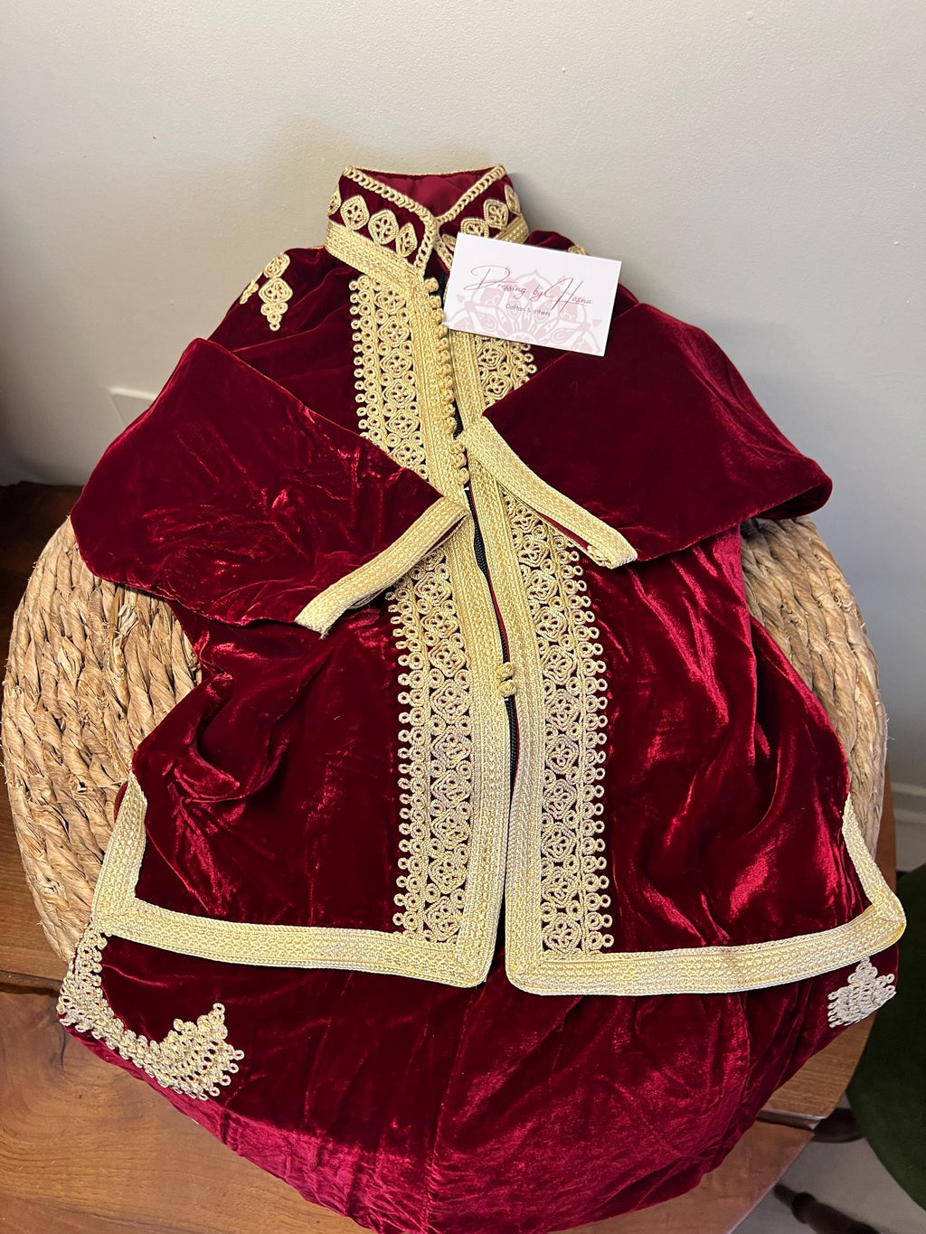 Jabador en velours 2 pièces pour garçons