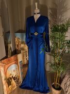 Silk mermaid caftan