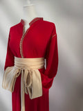 caftan bicolore (nouvelle collection)