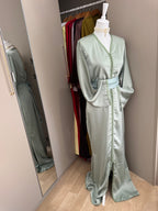 Silk mermaid caftan