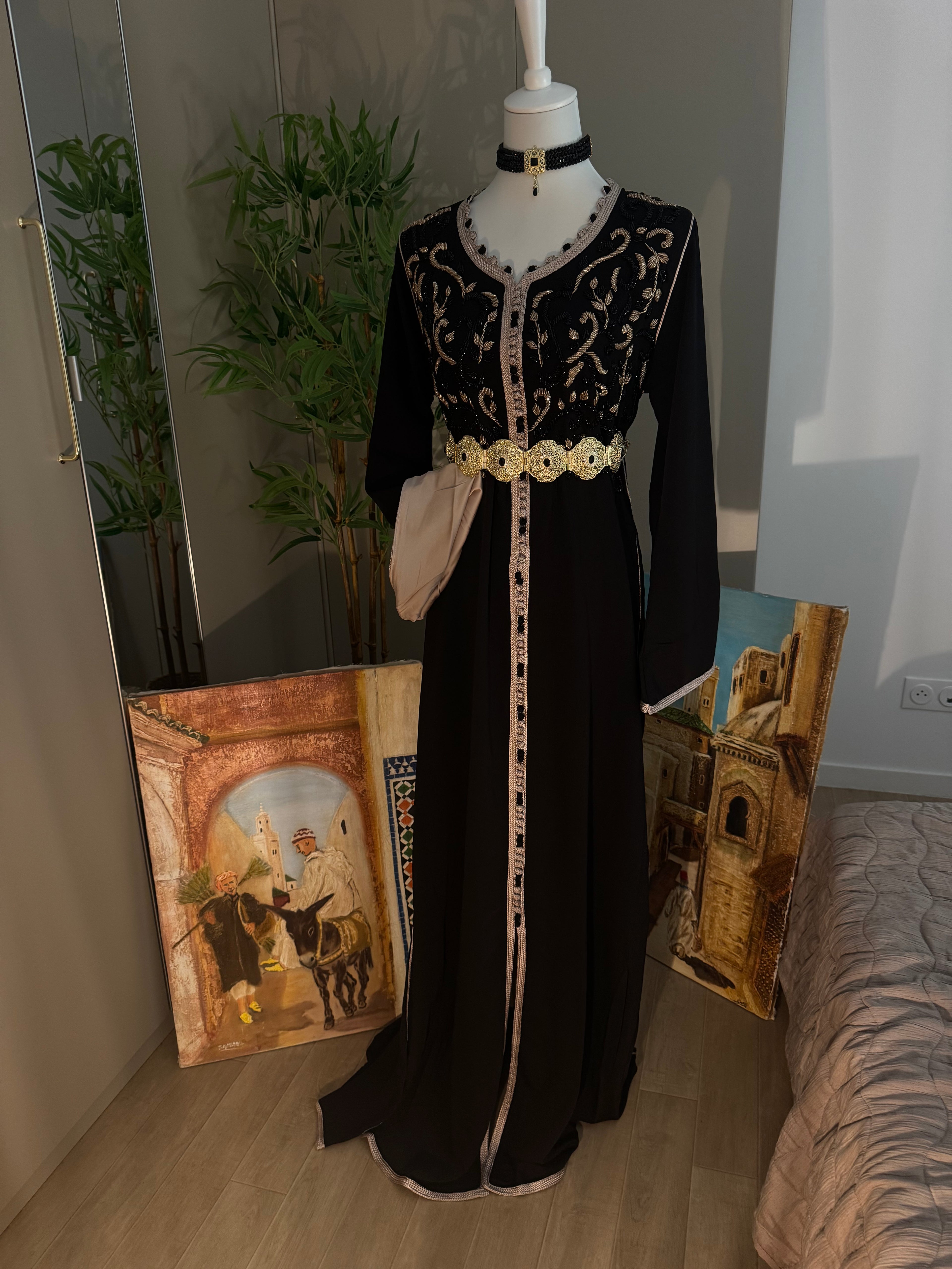 Caftan perlé