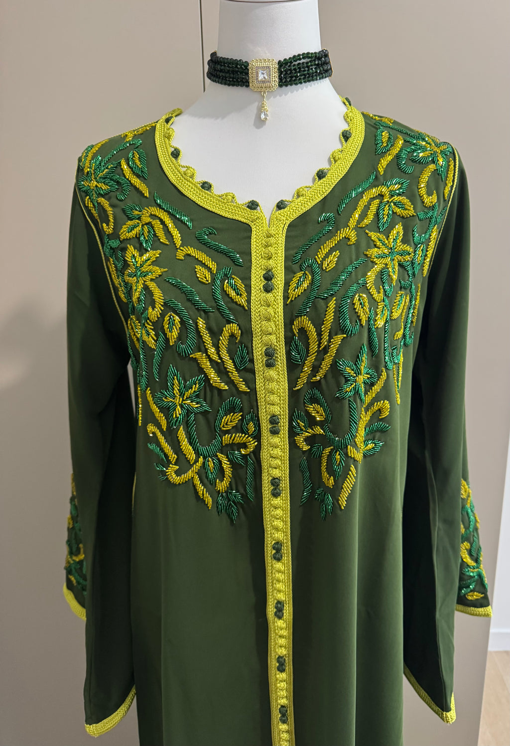 Caftan perlé
