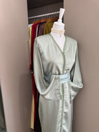 Silk mermaid caftan