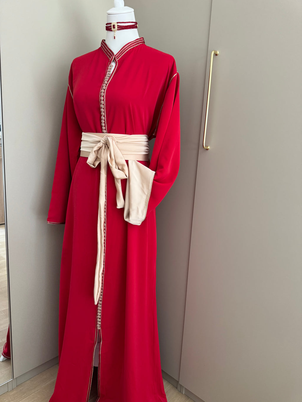 Caftan bicolore