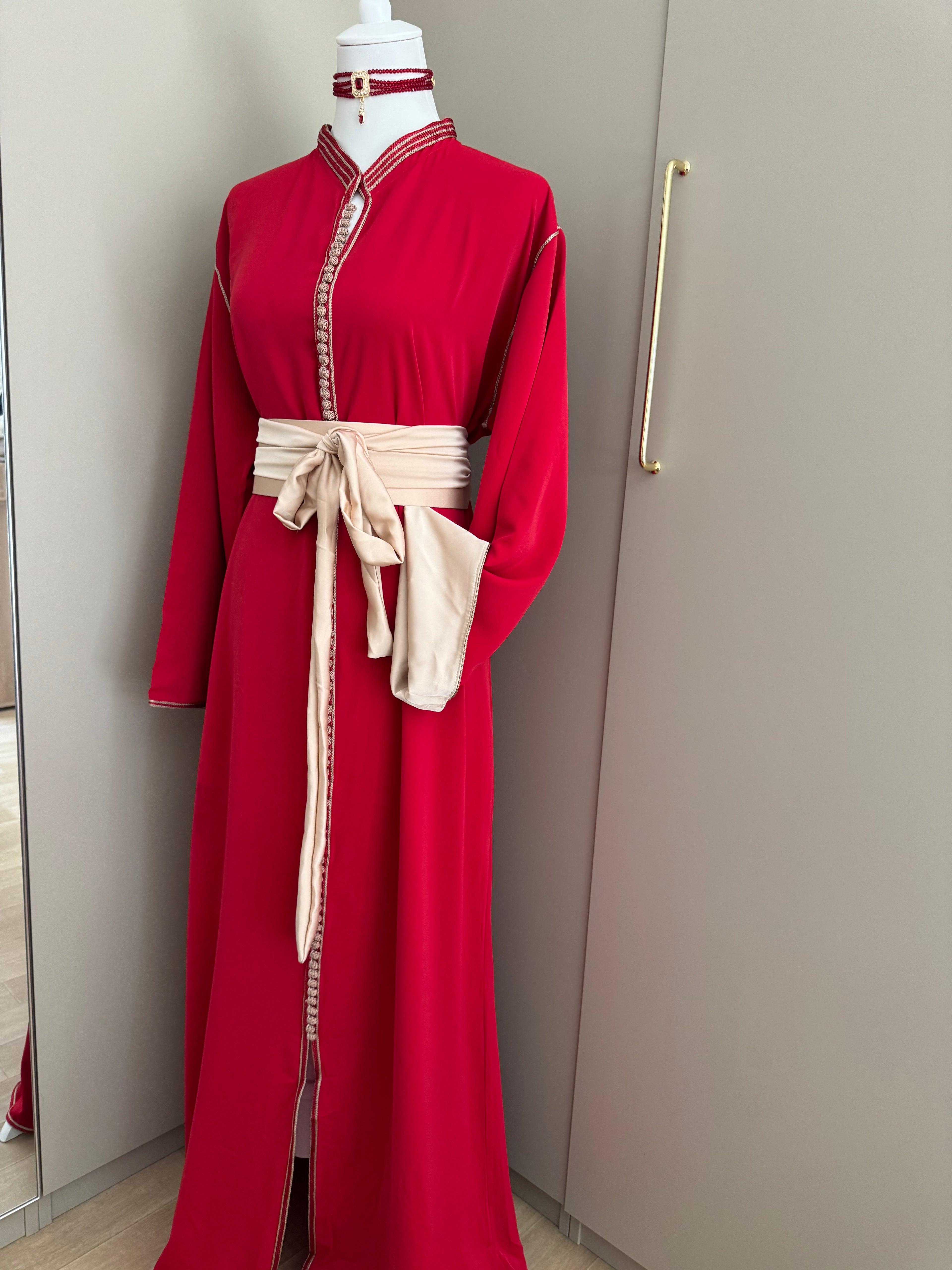 Caftan bicolore