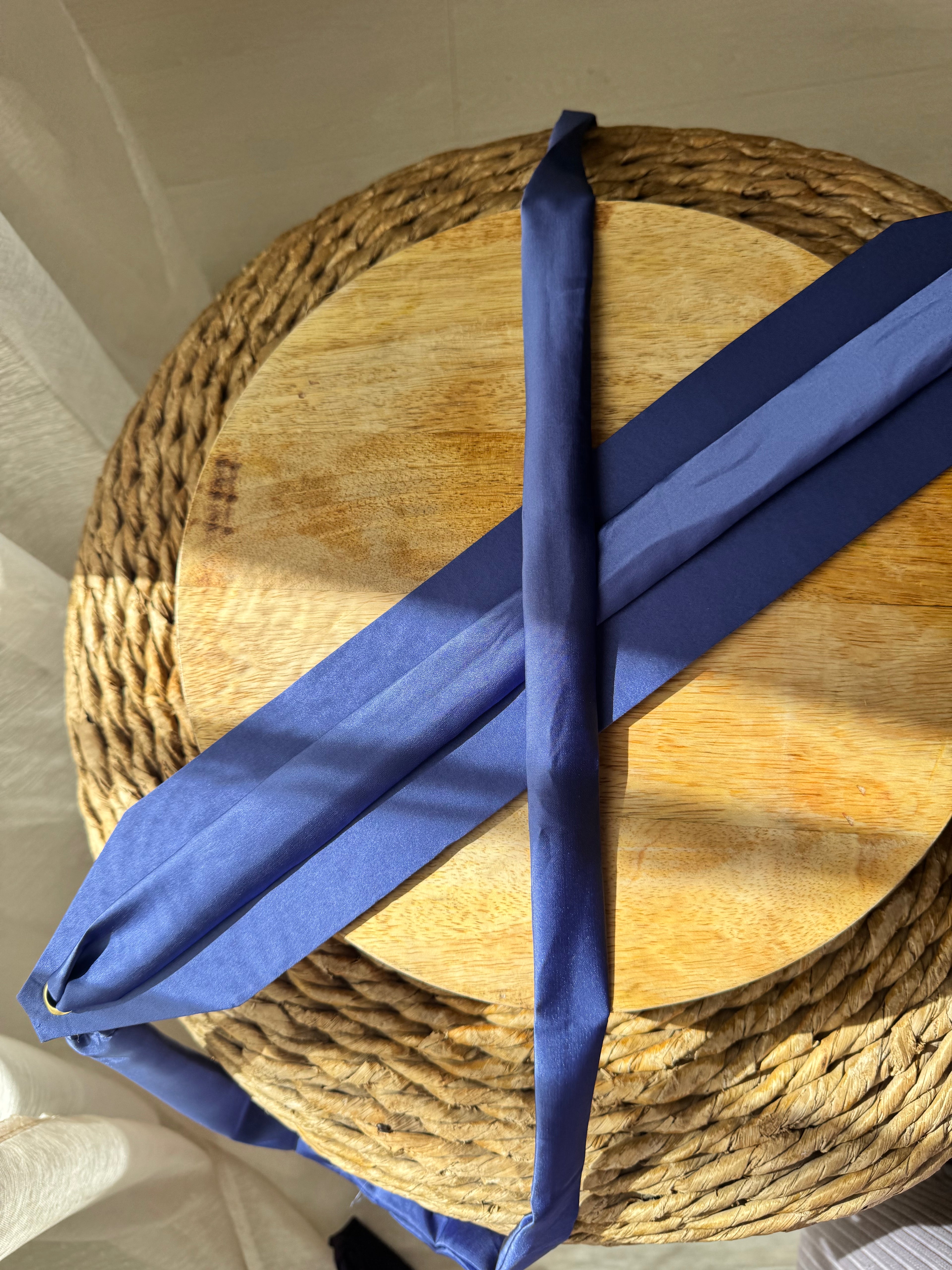 Ceinture en tissu satinée pour caftan tekchita