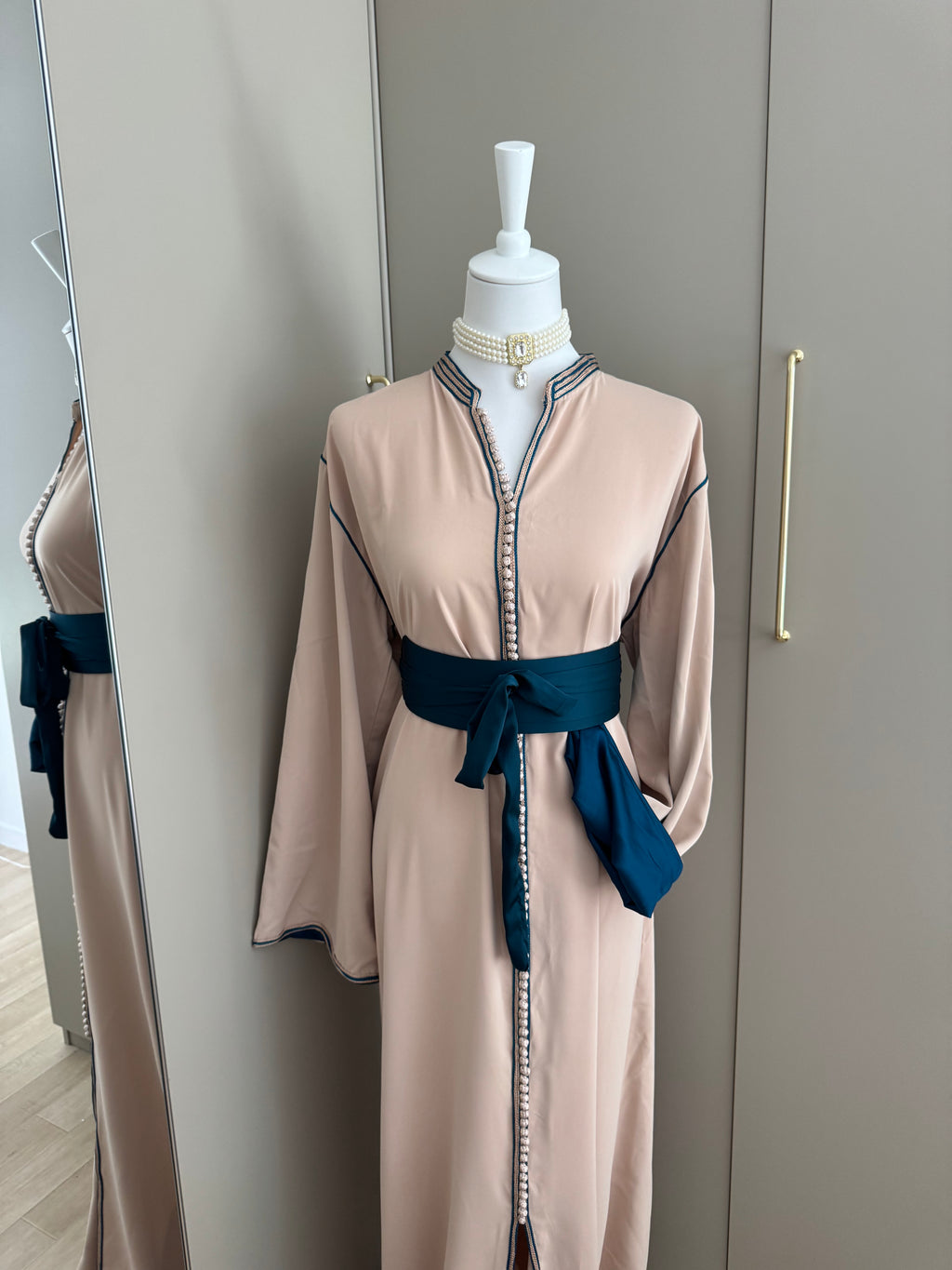 Caftan bicolore