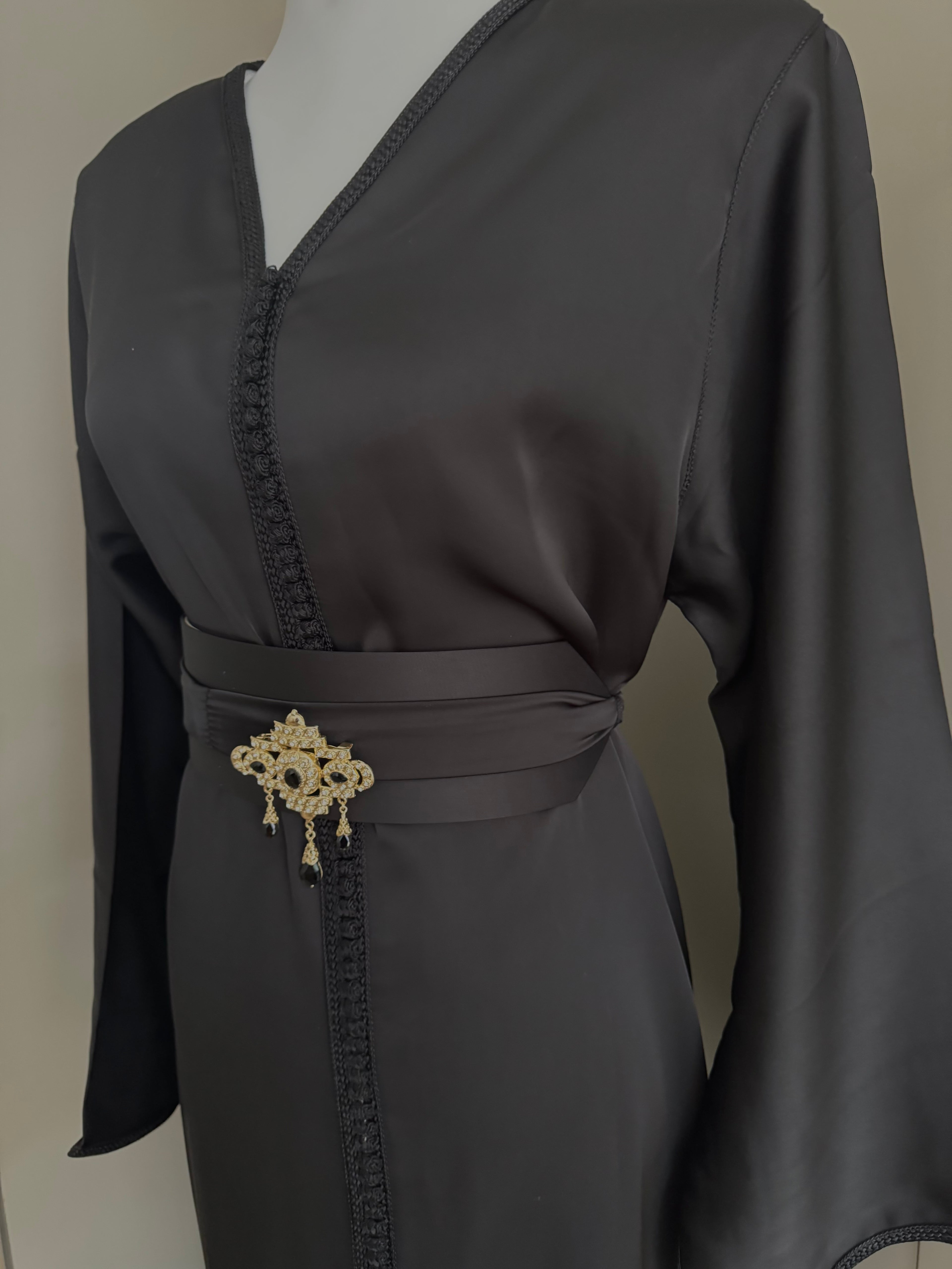 Caftan sirène drap de soie
