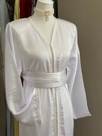 Silk mermaid caftan