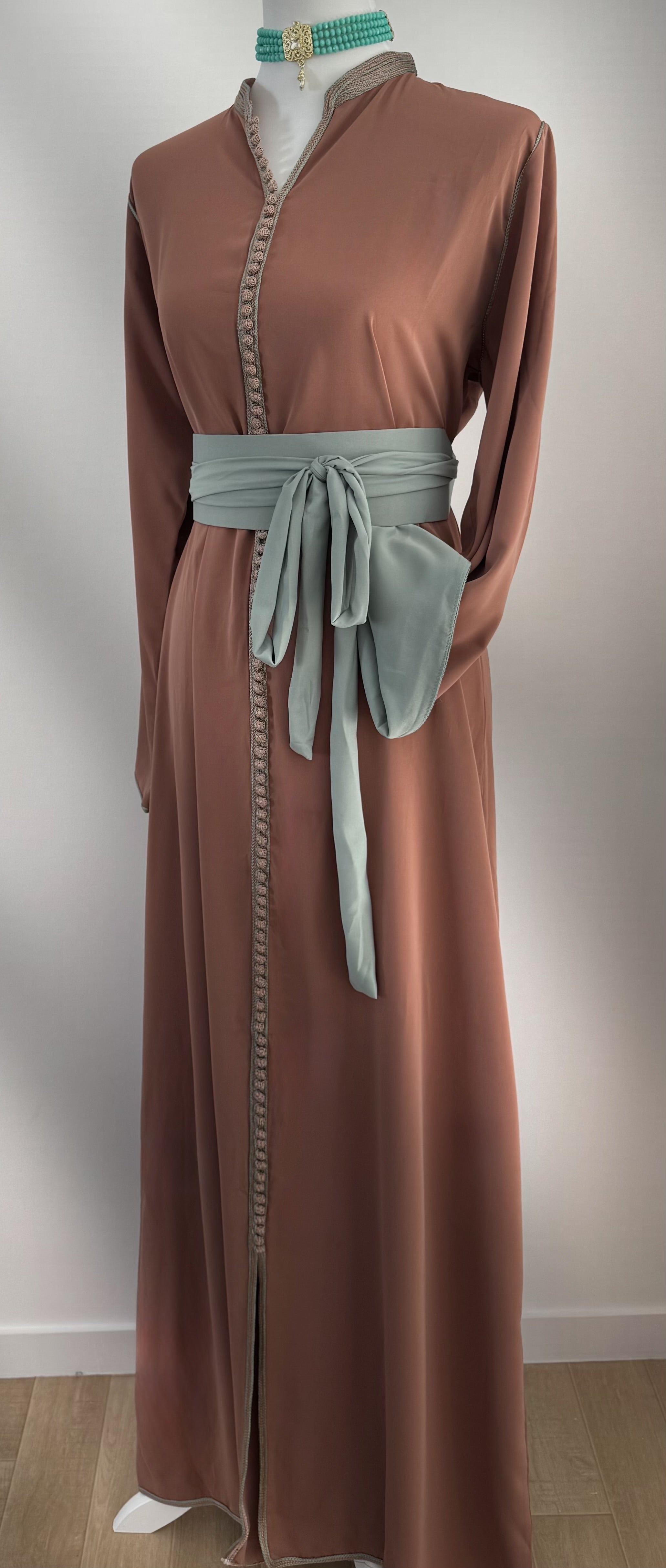 caftan bicolore (nouvelle collection)