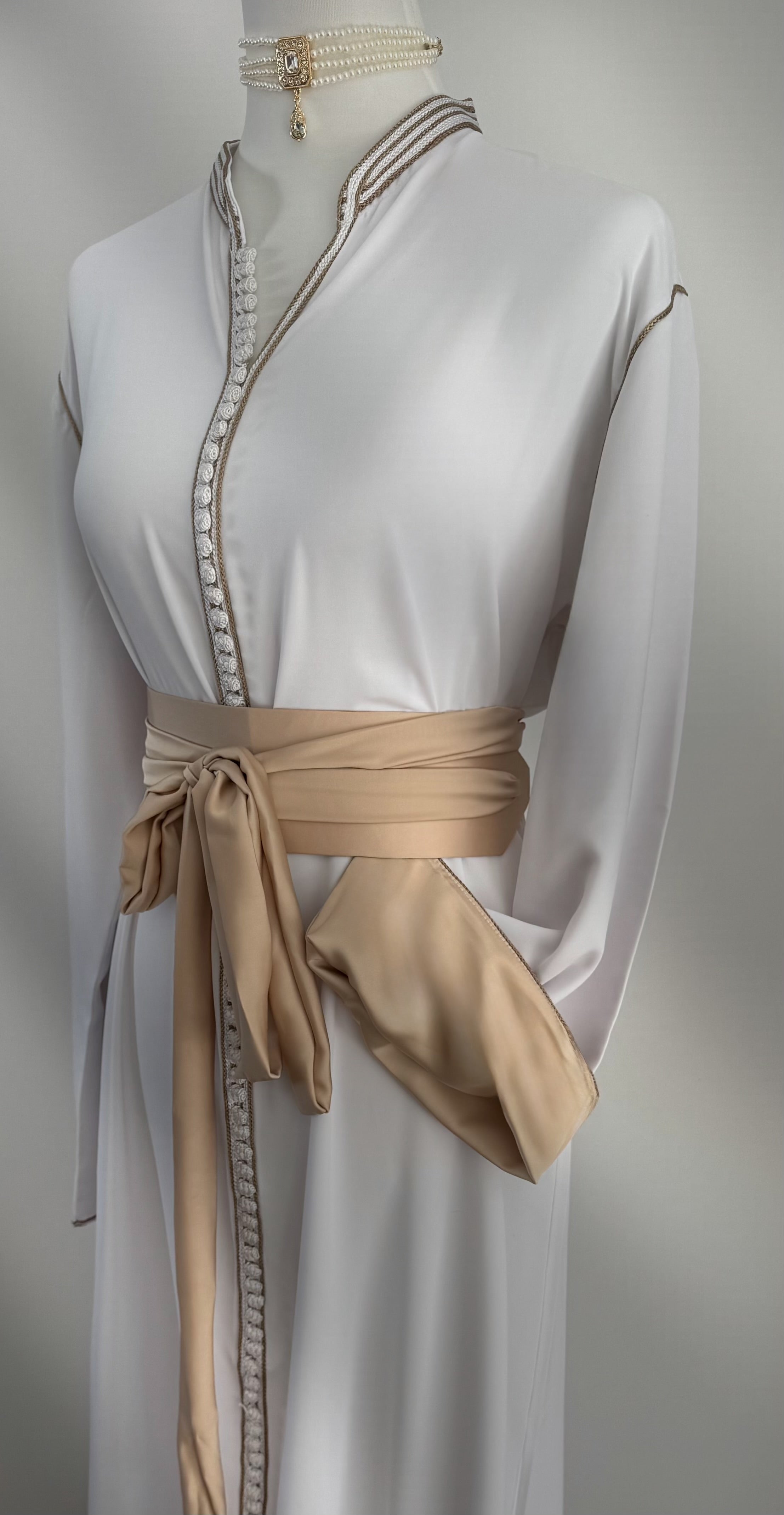 caftan bicolore (nouvelle collection)