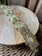 Mdemma gold-tone metal belt