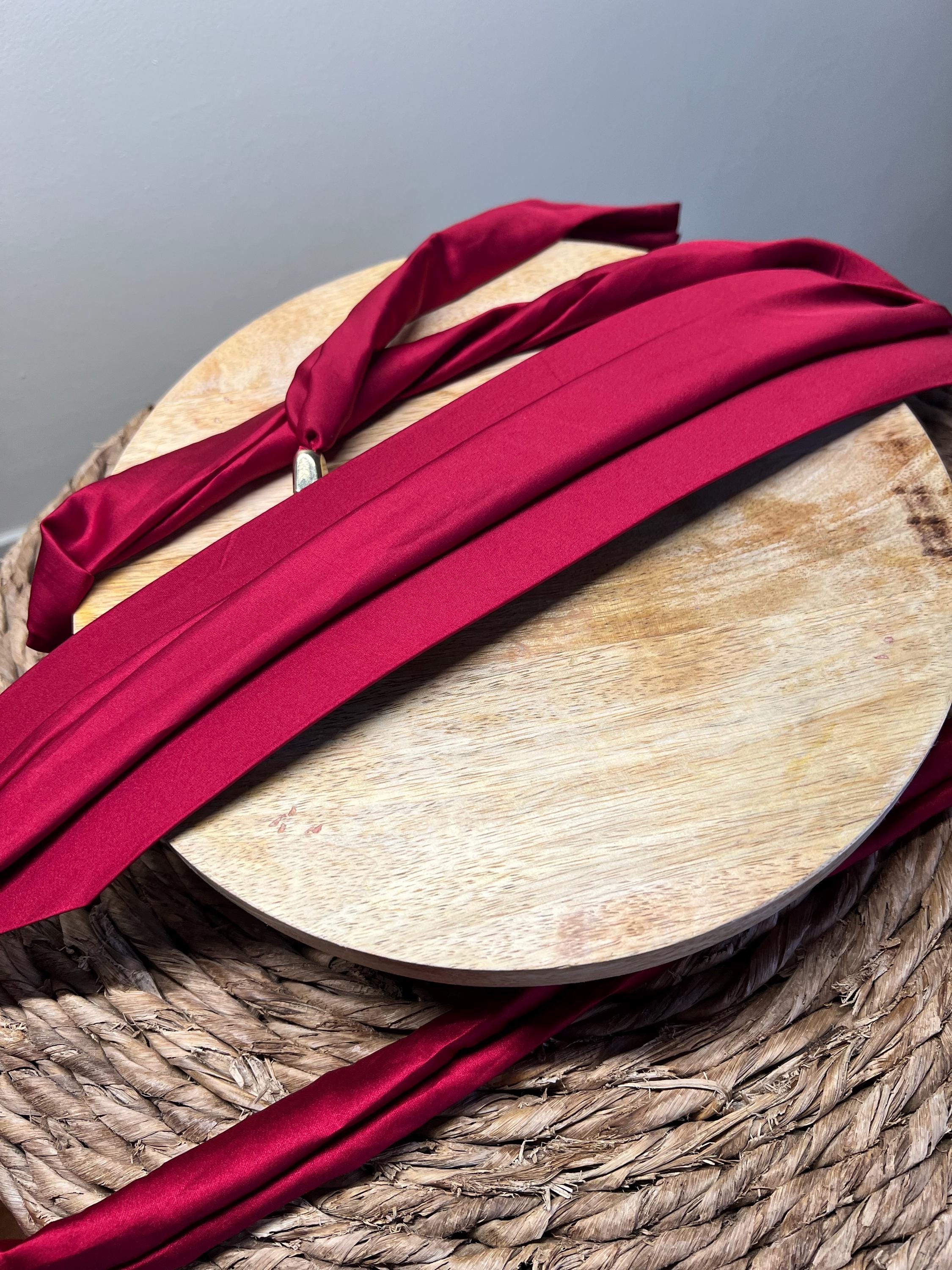 Ceinture en tissu satinée pour caftan tekchita