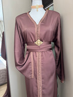 Silk mermaid caftan