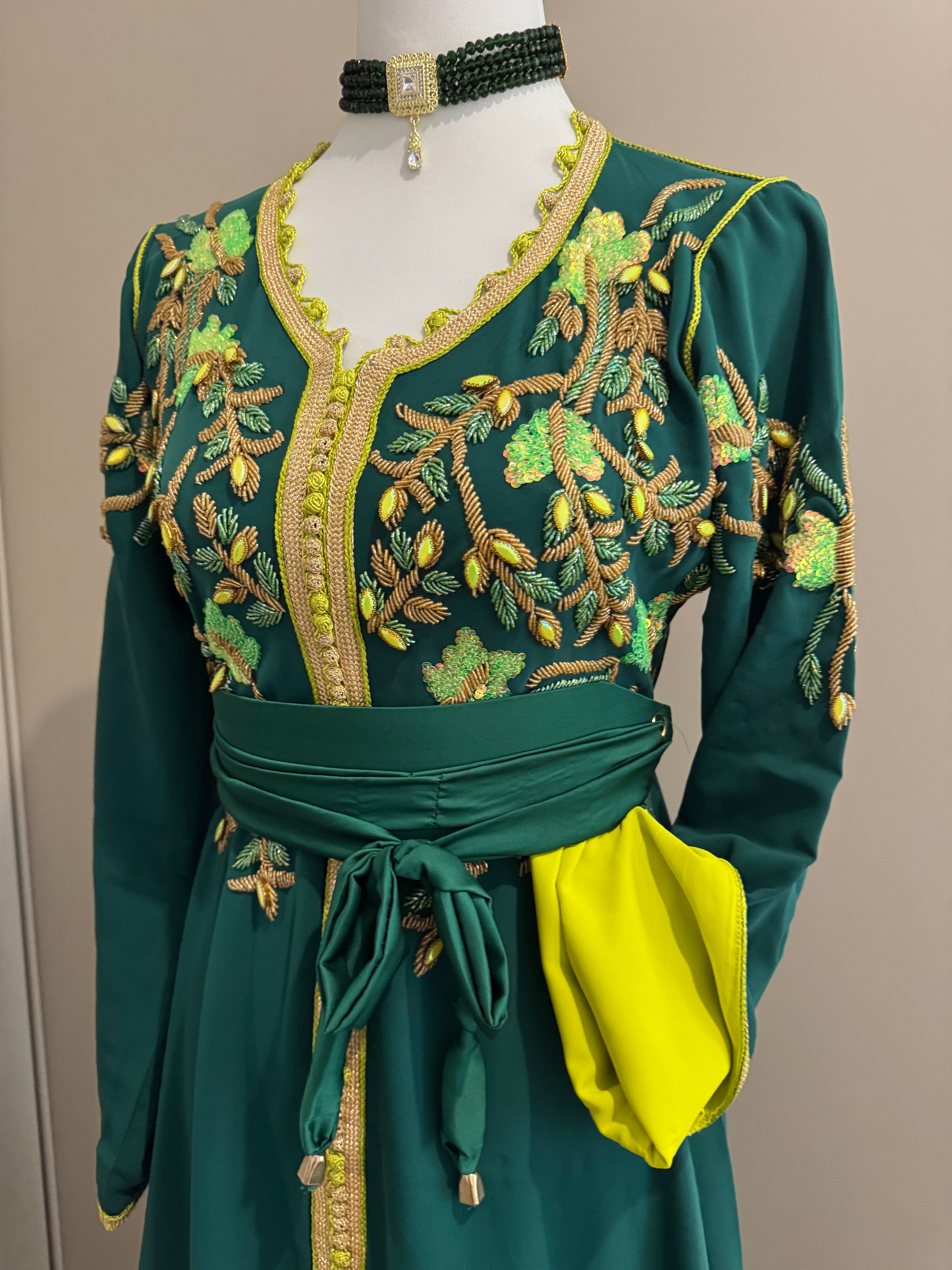Caftan perlé