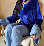 2-piece velvet Jabador set