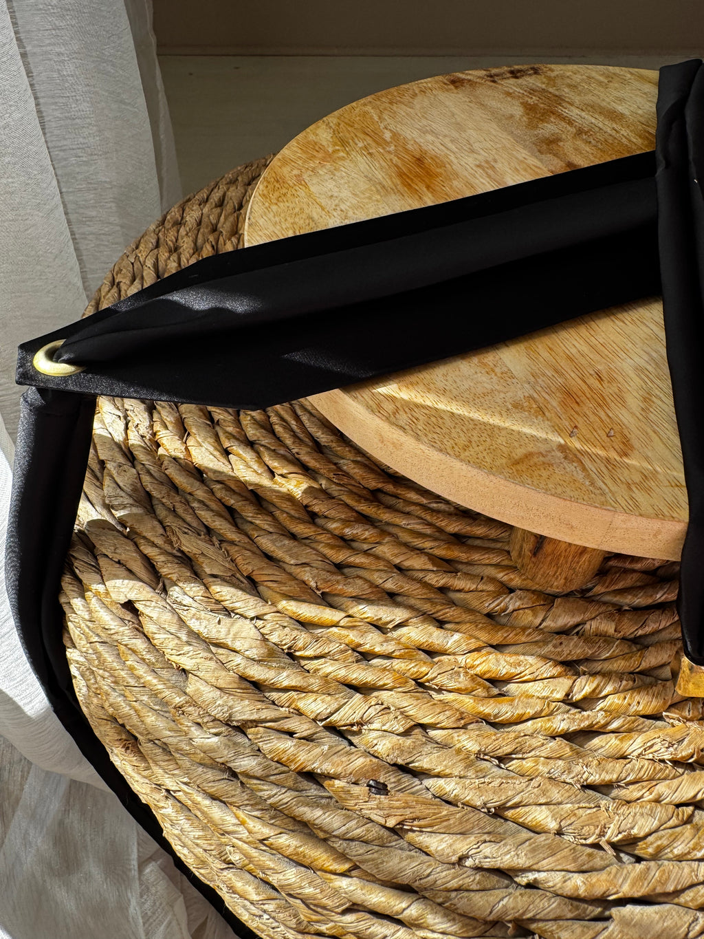 Ceinture en tissu satinée pour caftan tekchita