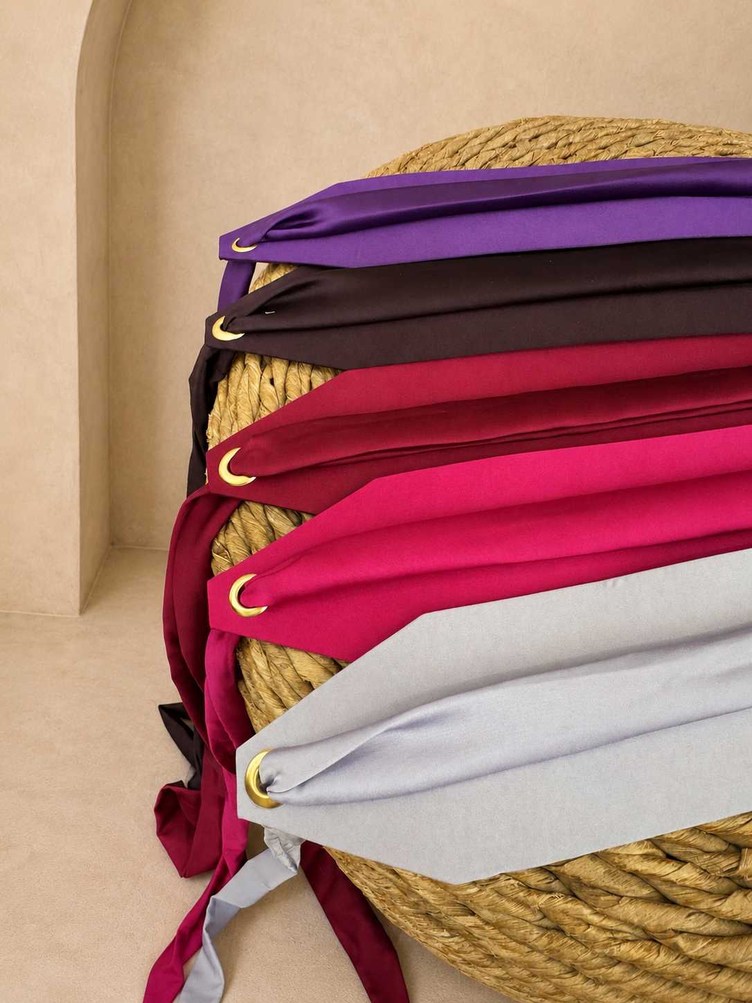 Ceinture en satin Alwân