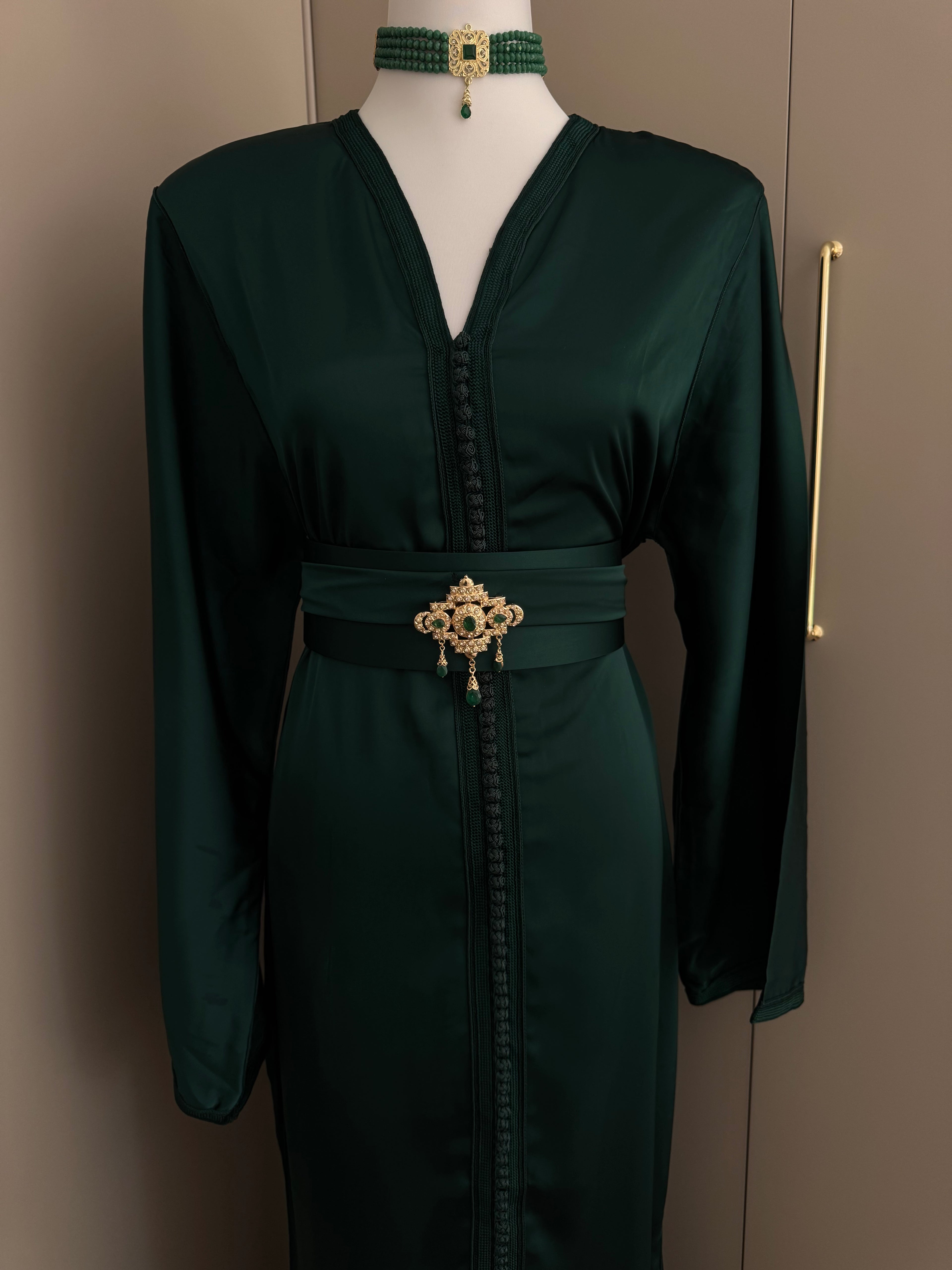 Caftan sirène drap de soie