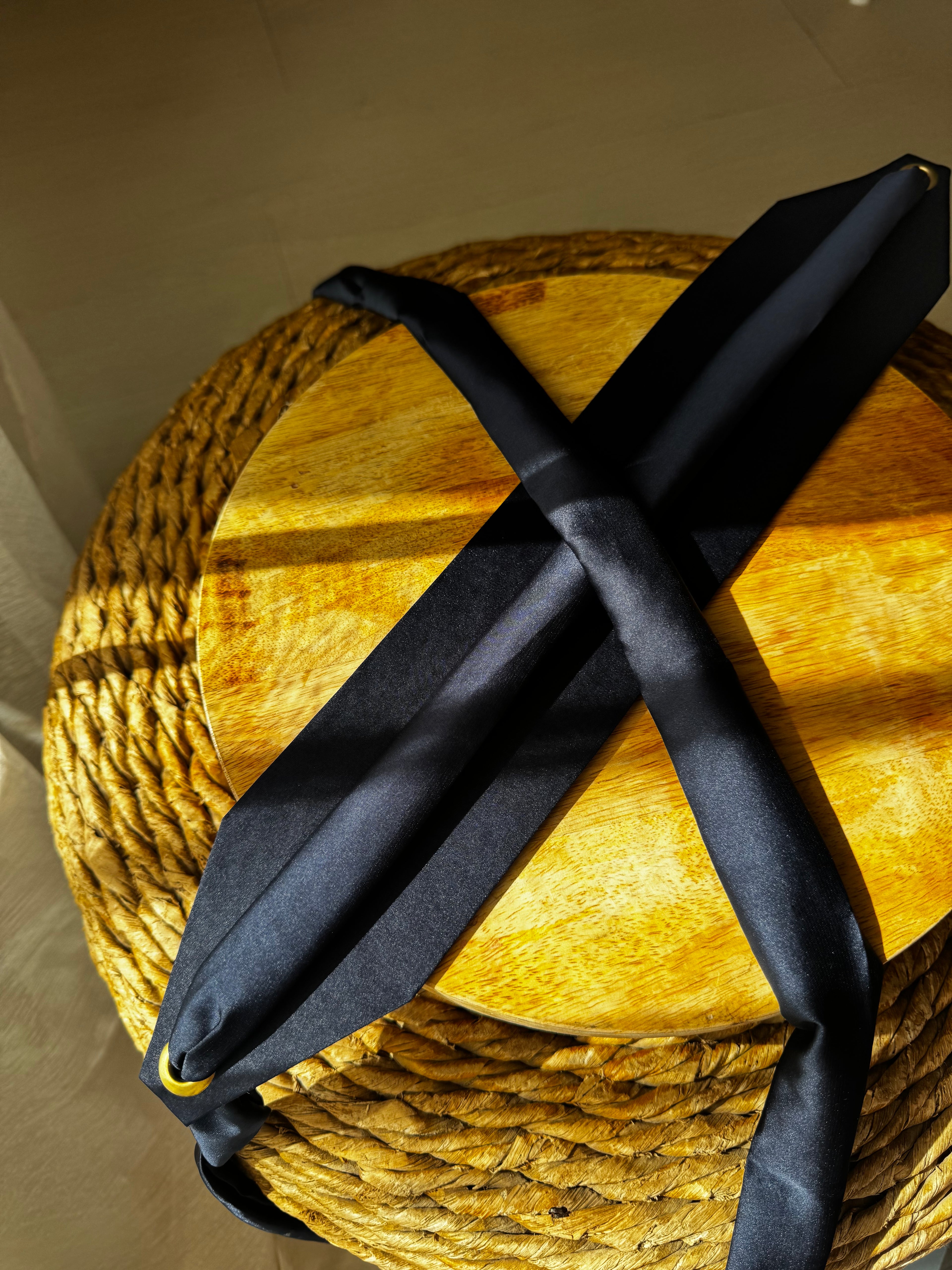 Ceinture en tissu satinée pour caftan tekchita