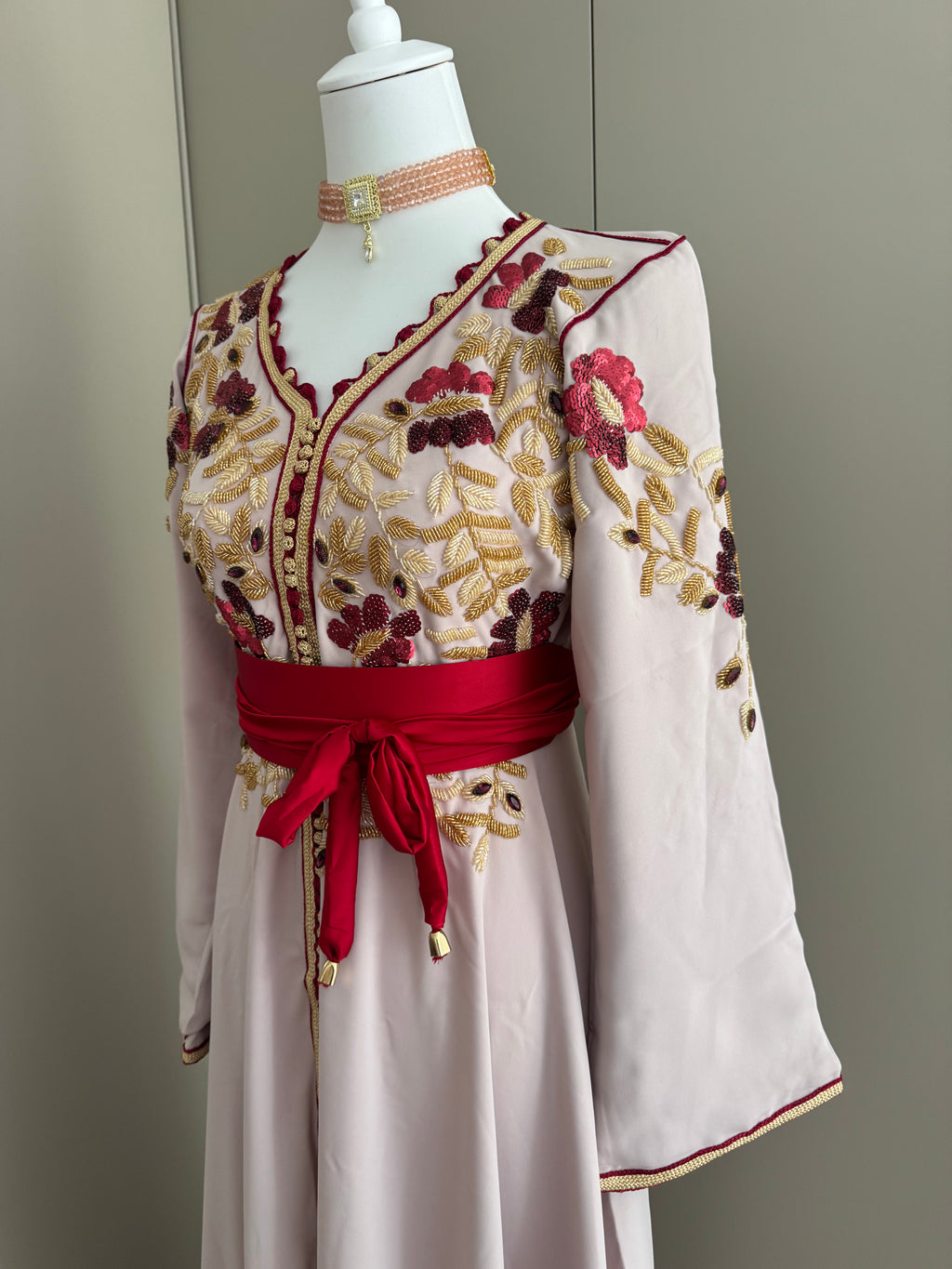 Caftan perlé