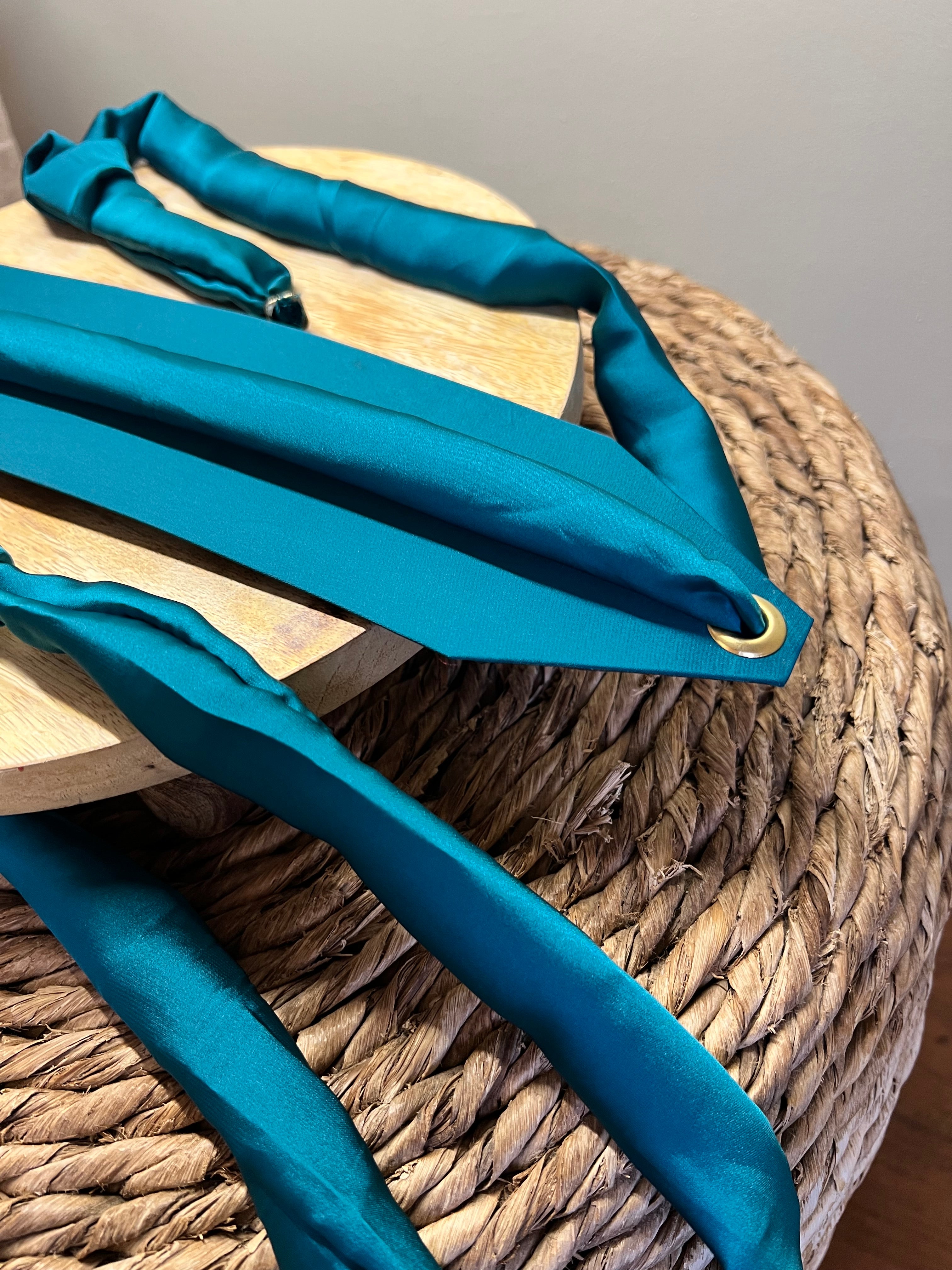 Ceinture en tissu satinée pour caftan tekchita