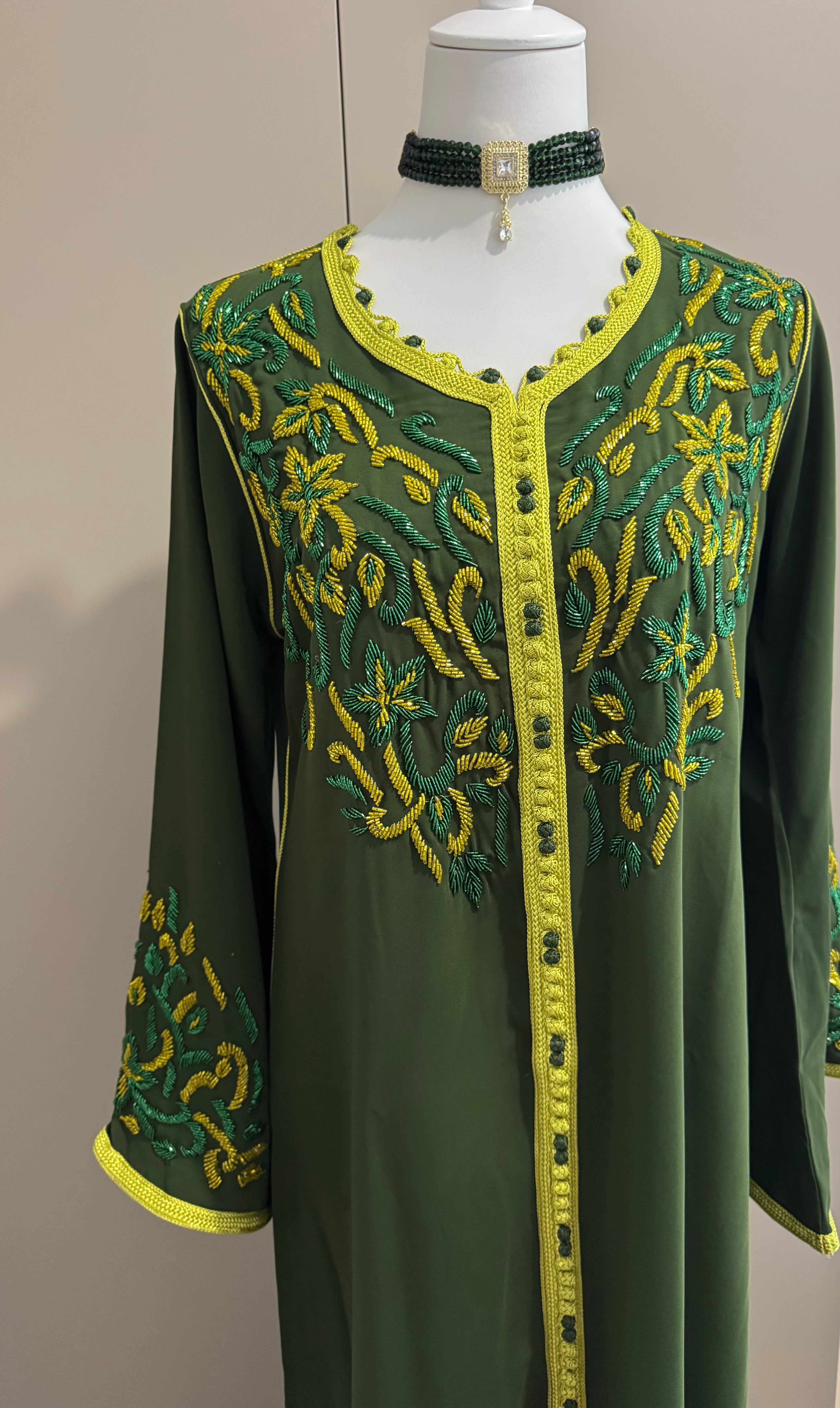 Caftan perlé