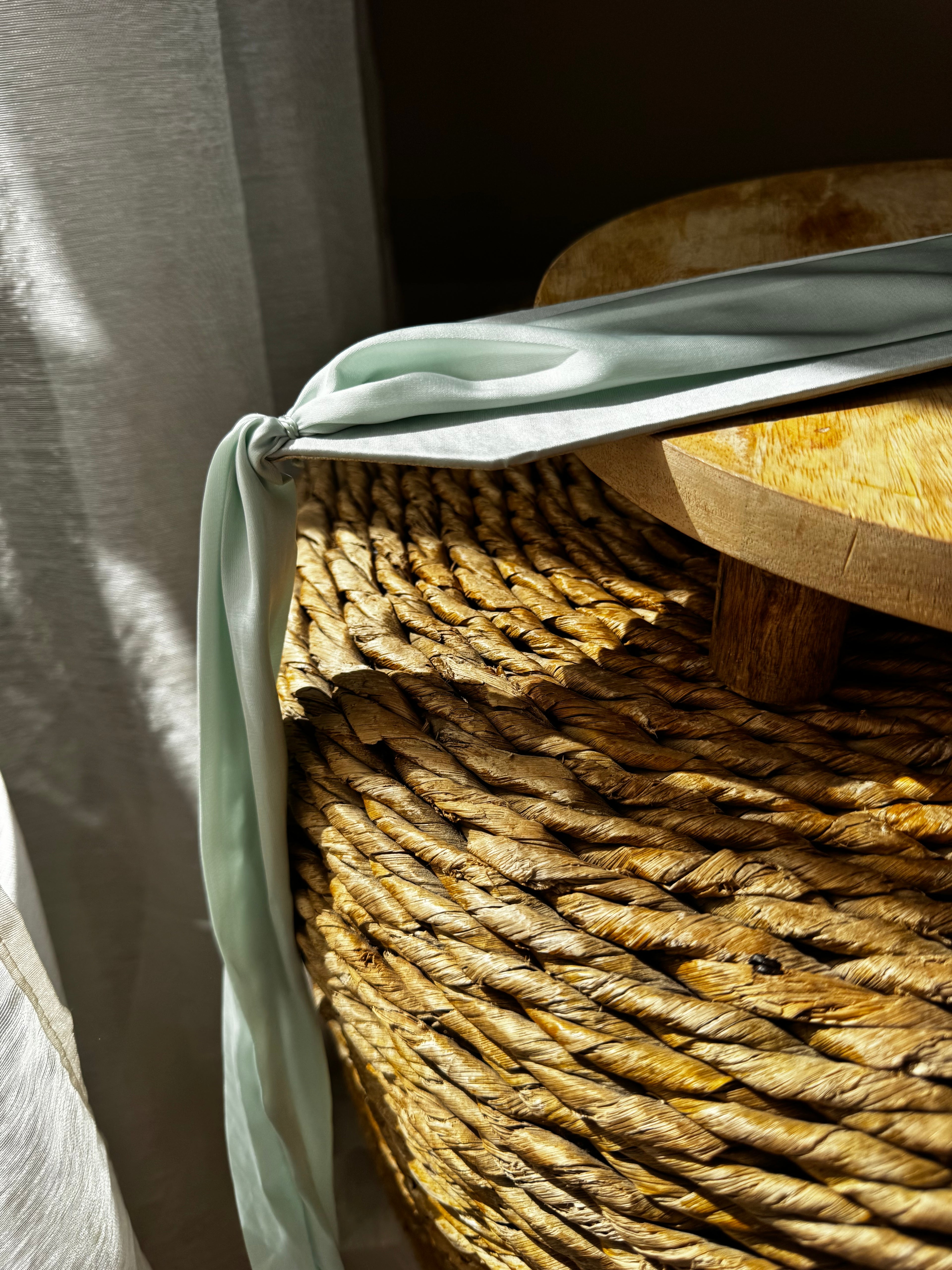 Ceinture en tissu satinée pour caftan tekchita