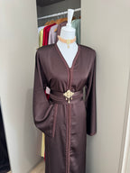 Silk mermaid caftan