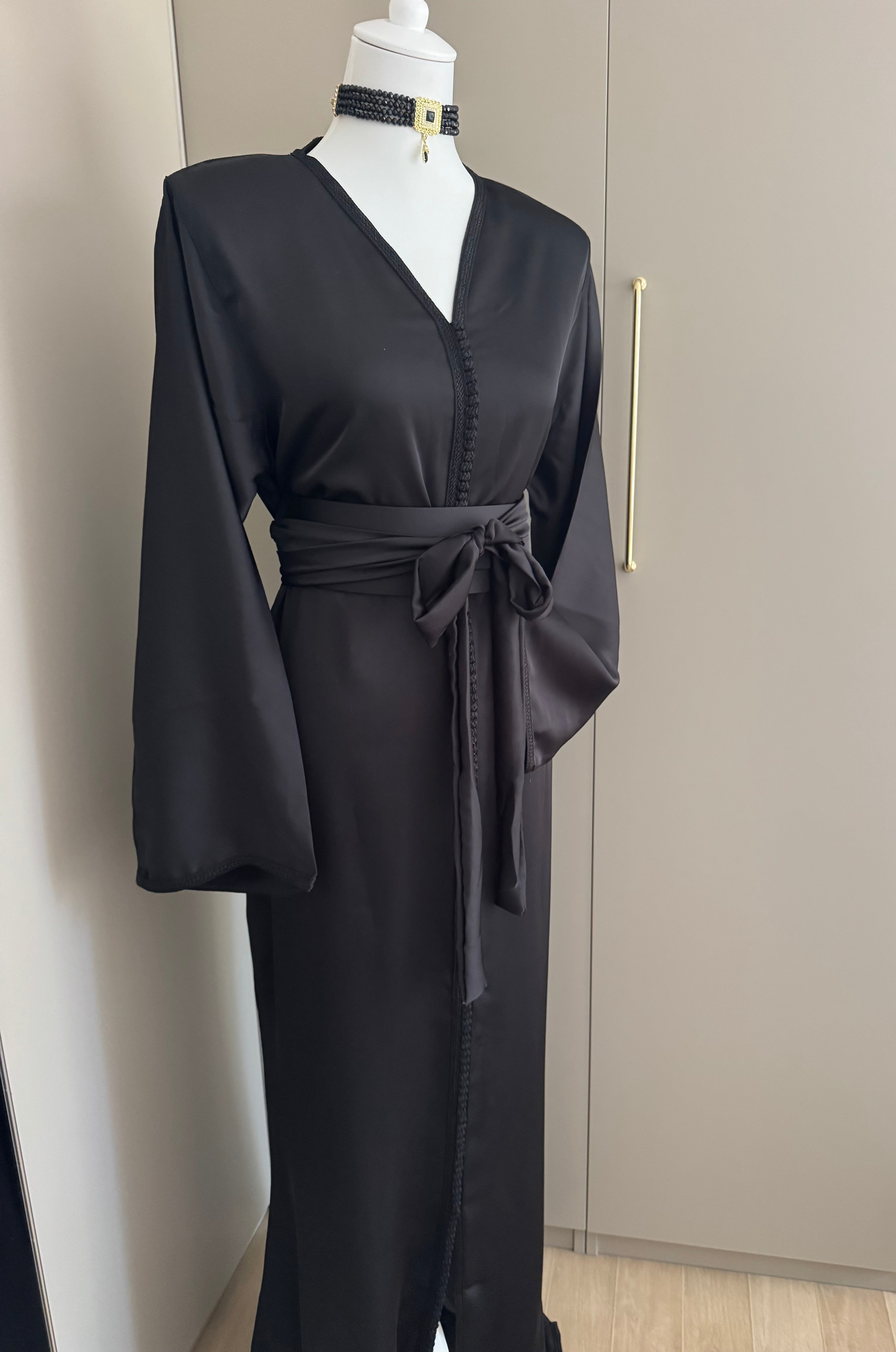 Caftan sirène drap de soie