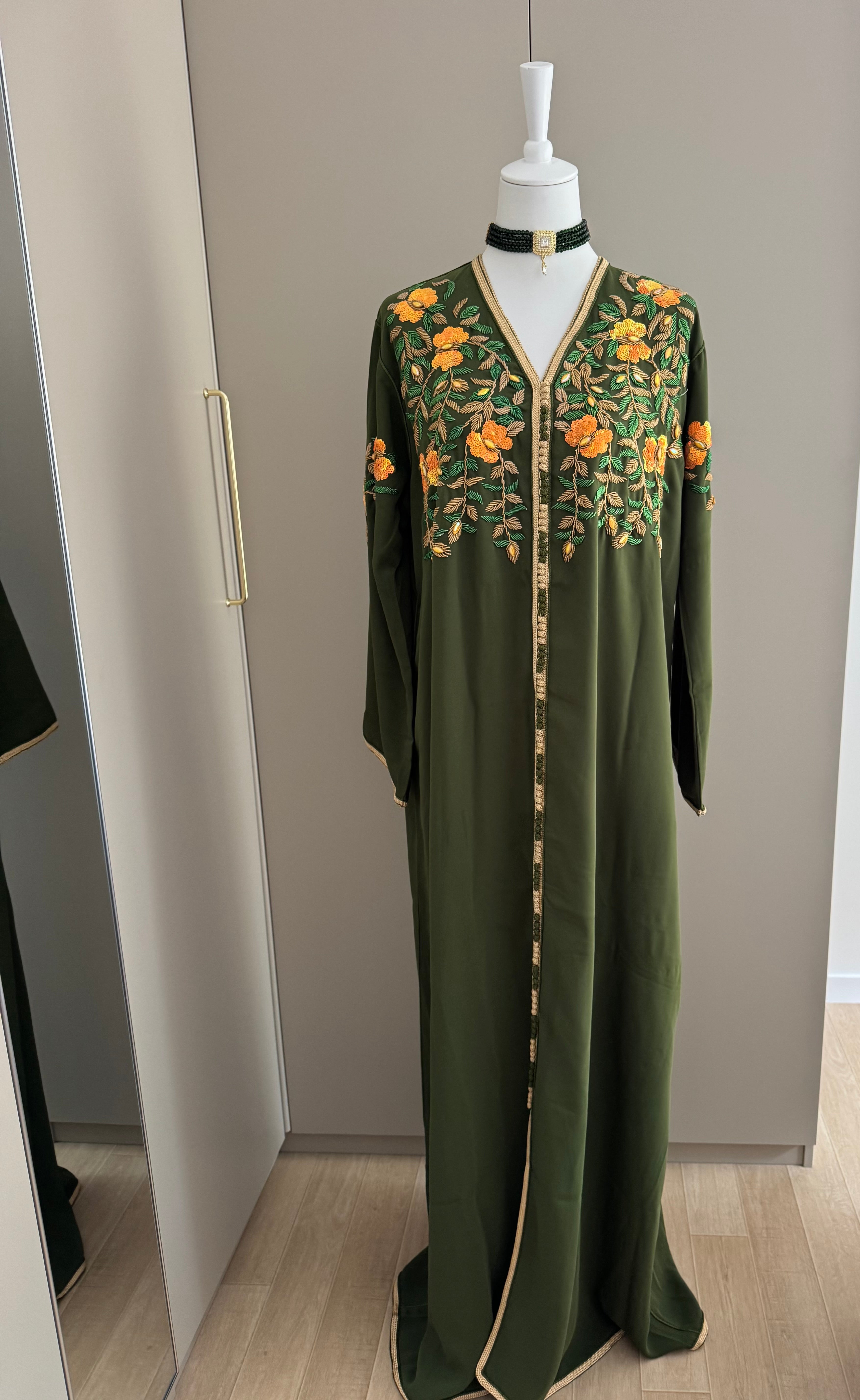 Caftan perlé