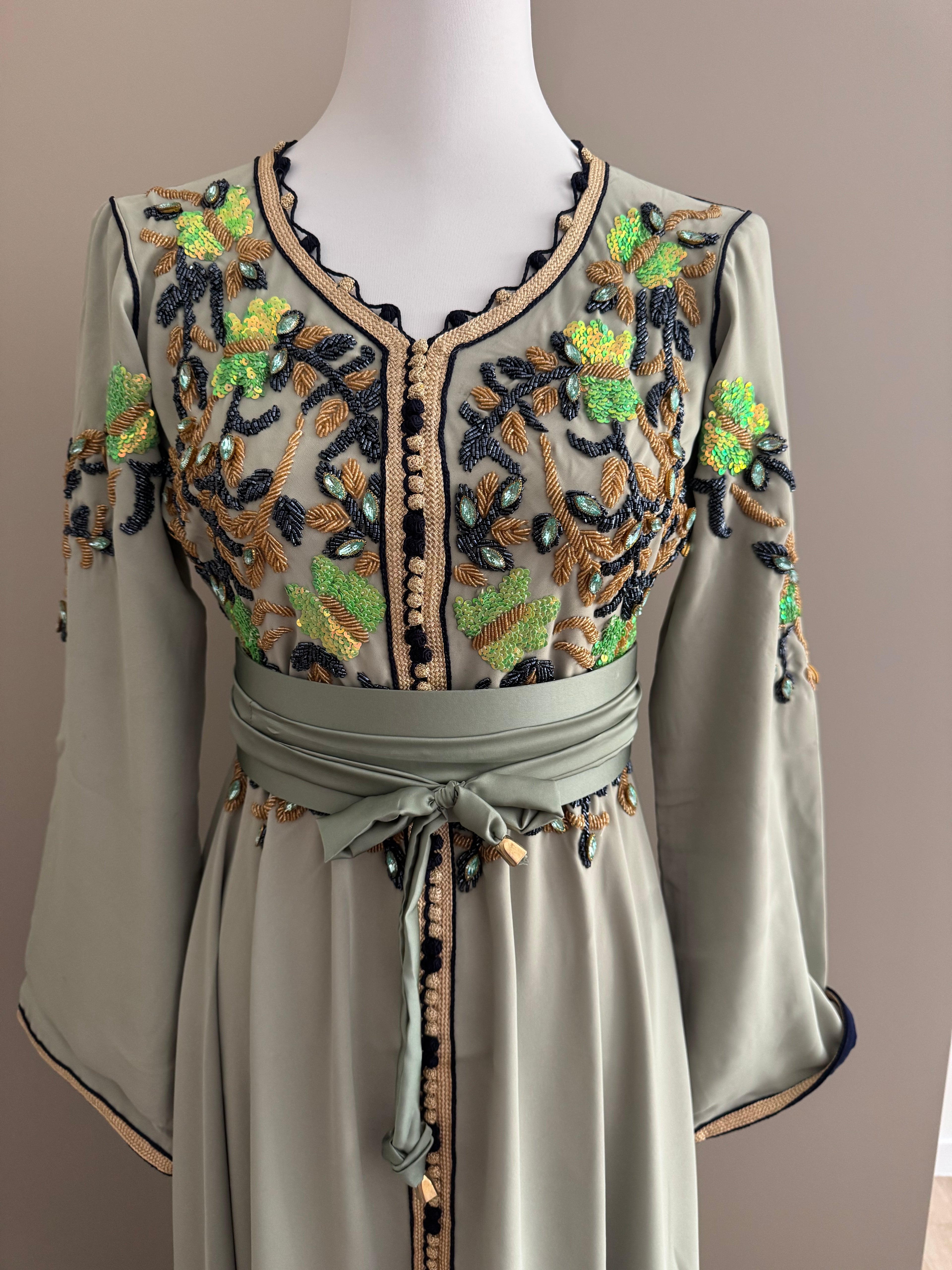 Caftan perlé
