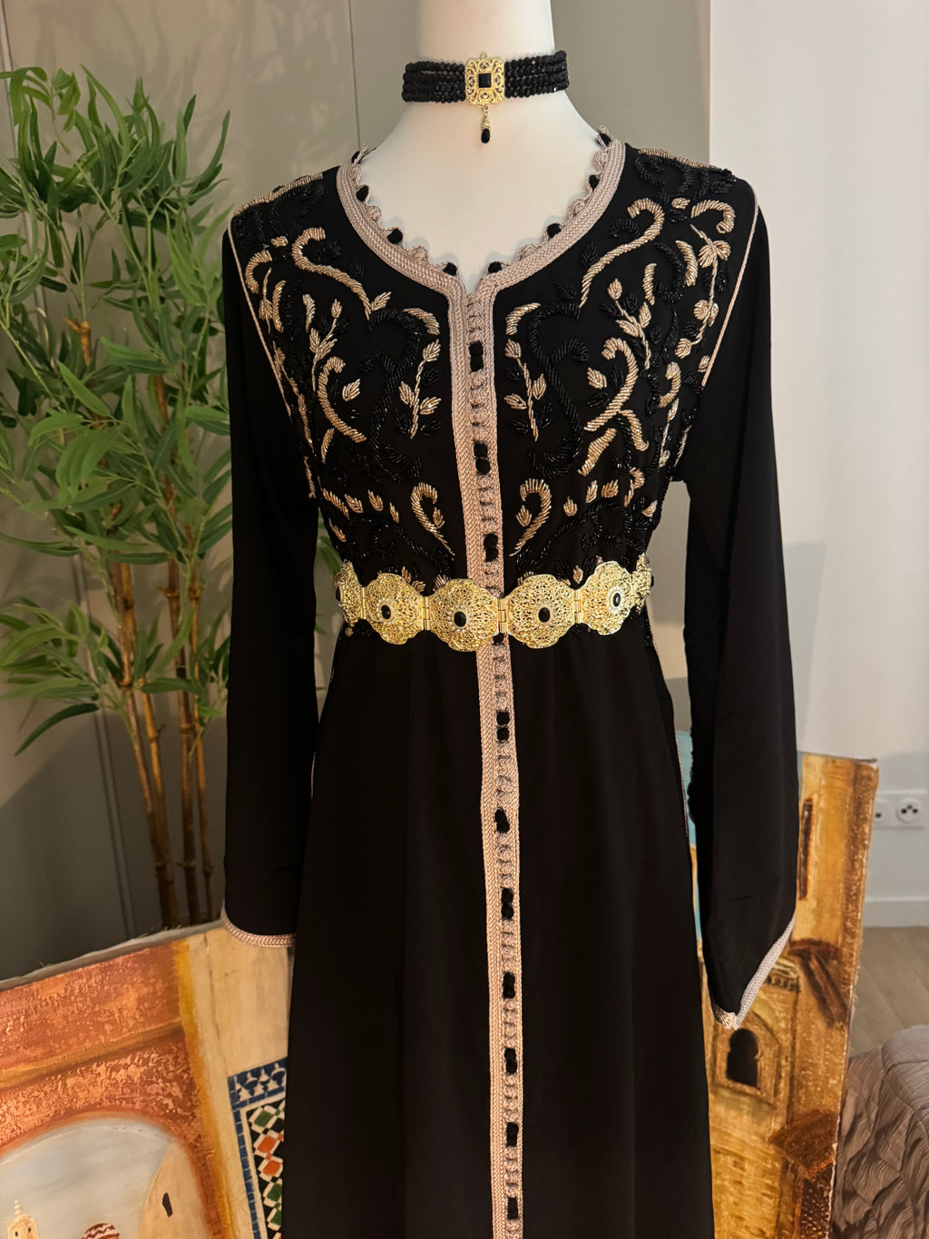 Caftan perlé