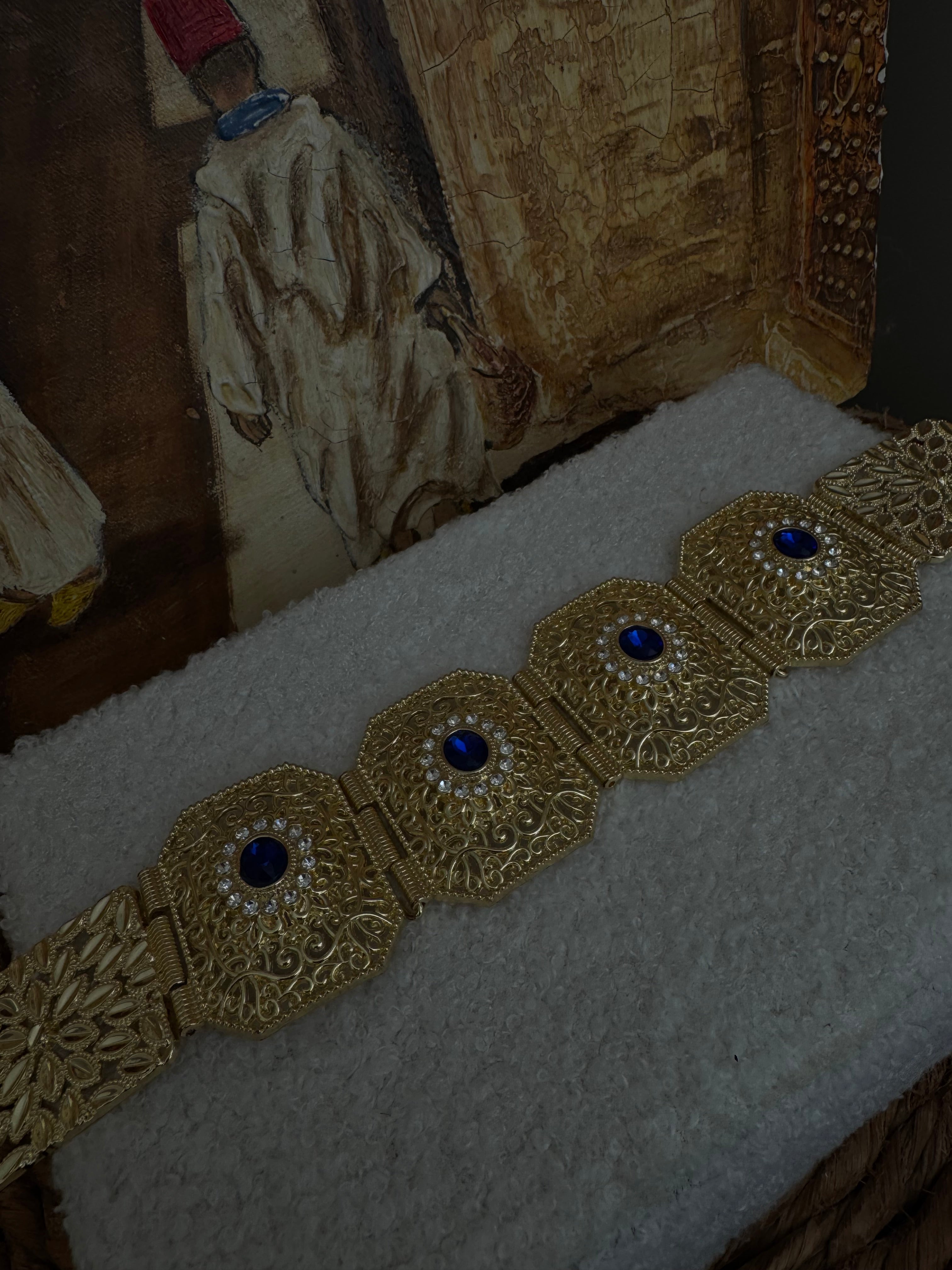 Ceinture Mdemma métal dorée