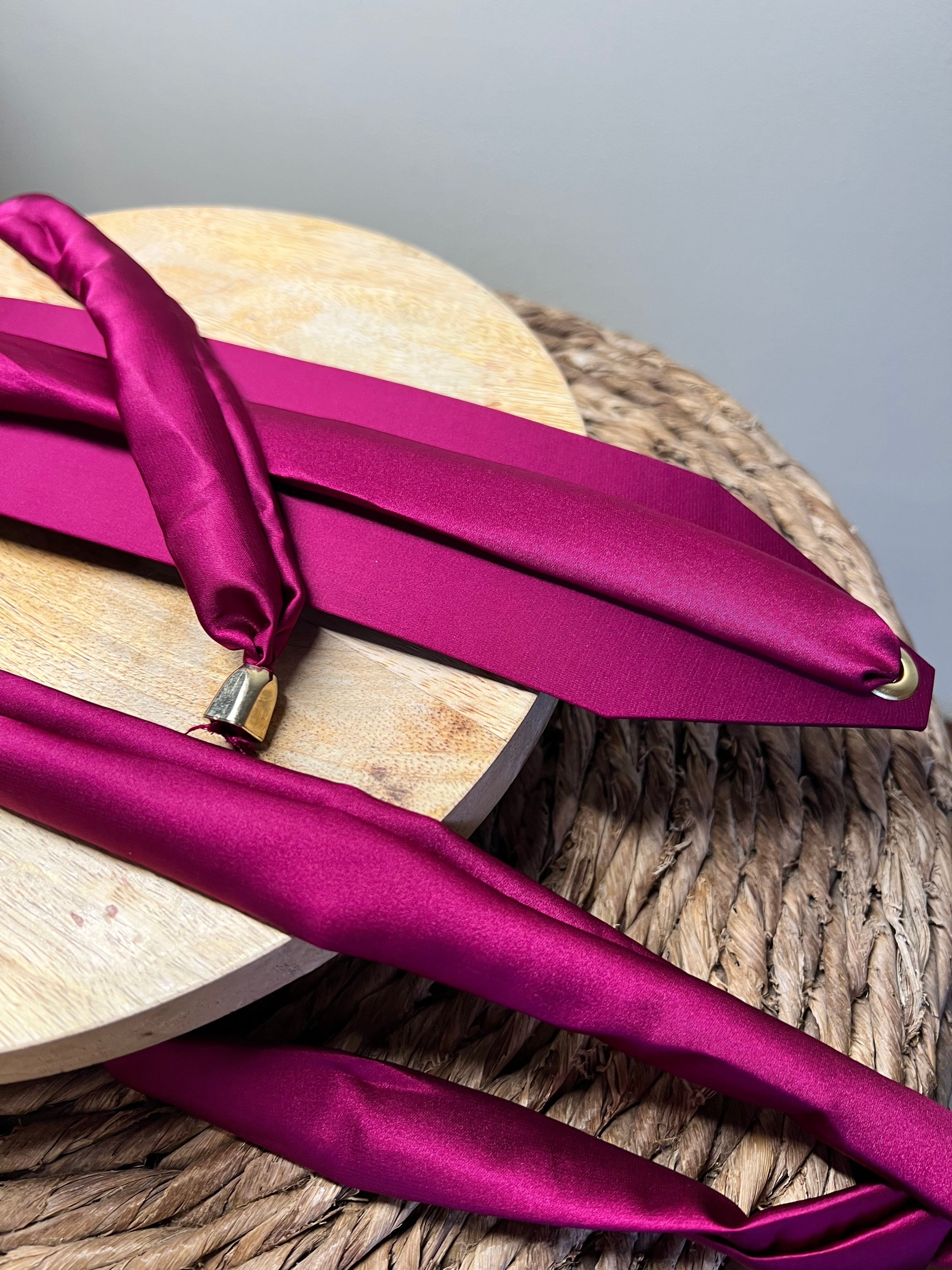 Ceinture en tissu satinée pour caftan tekchita