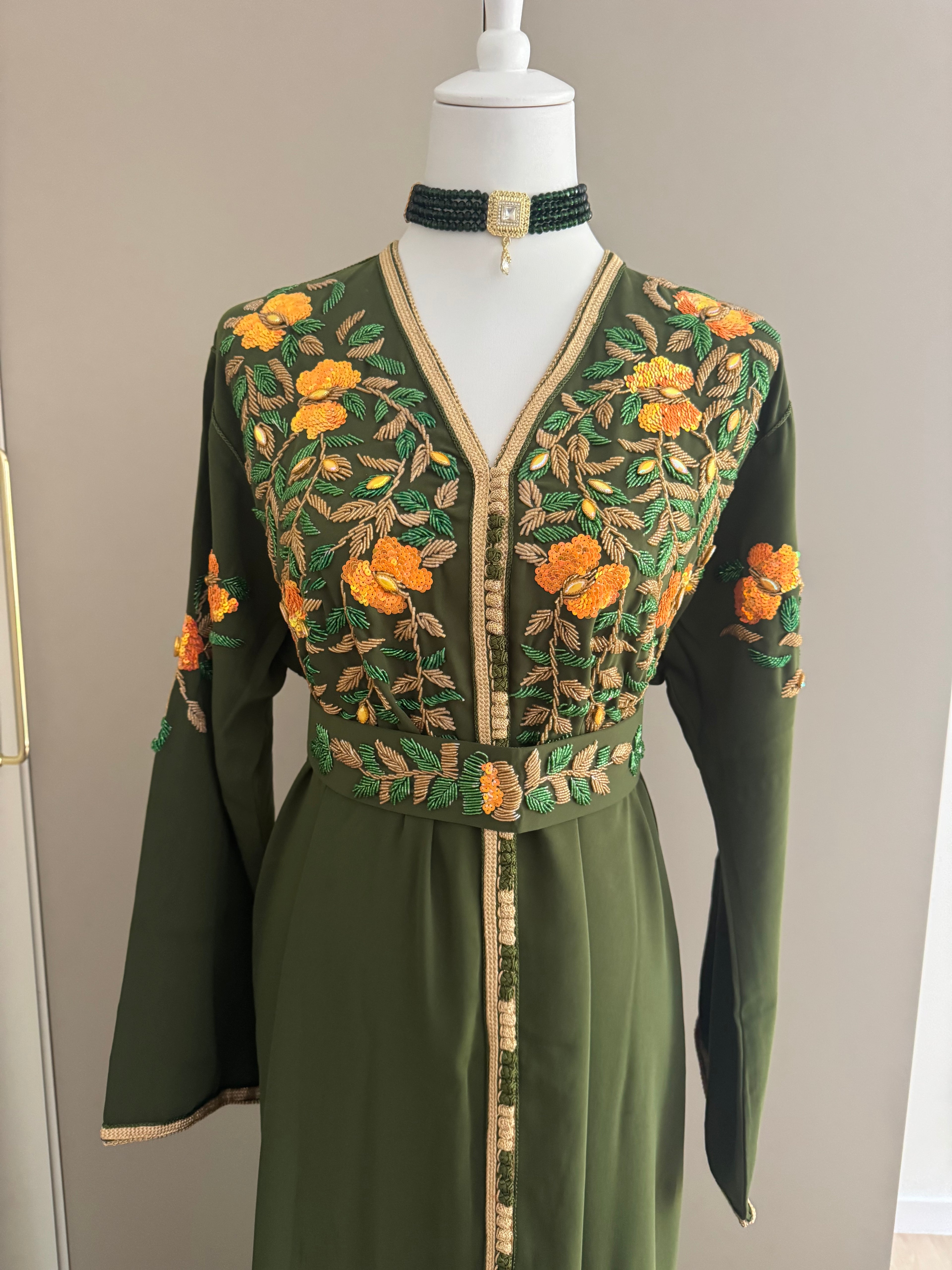 Caftan perlé