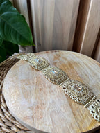Mdemma gold-tone metal belt