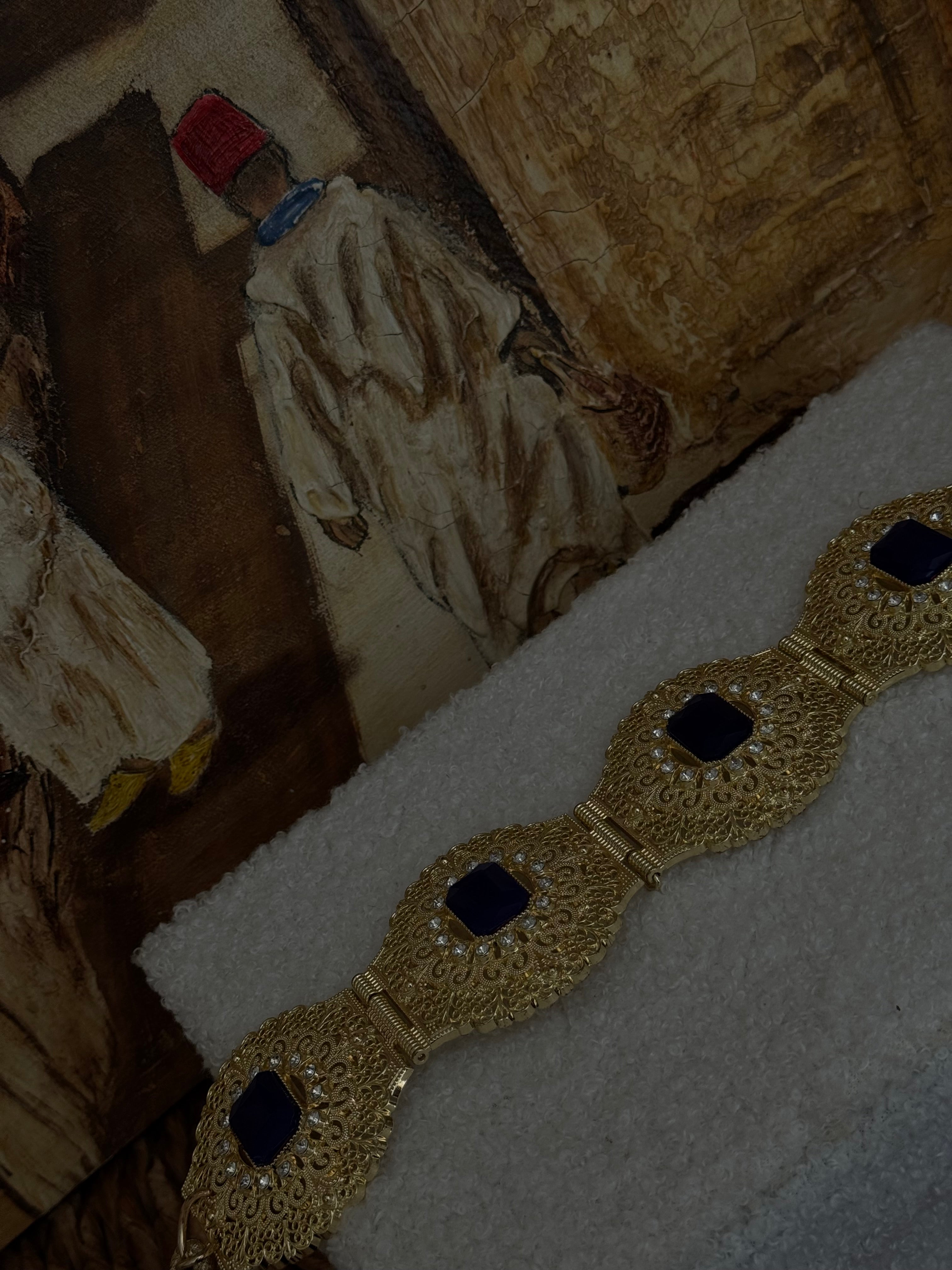 Ceinture Mdemma métal dorée