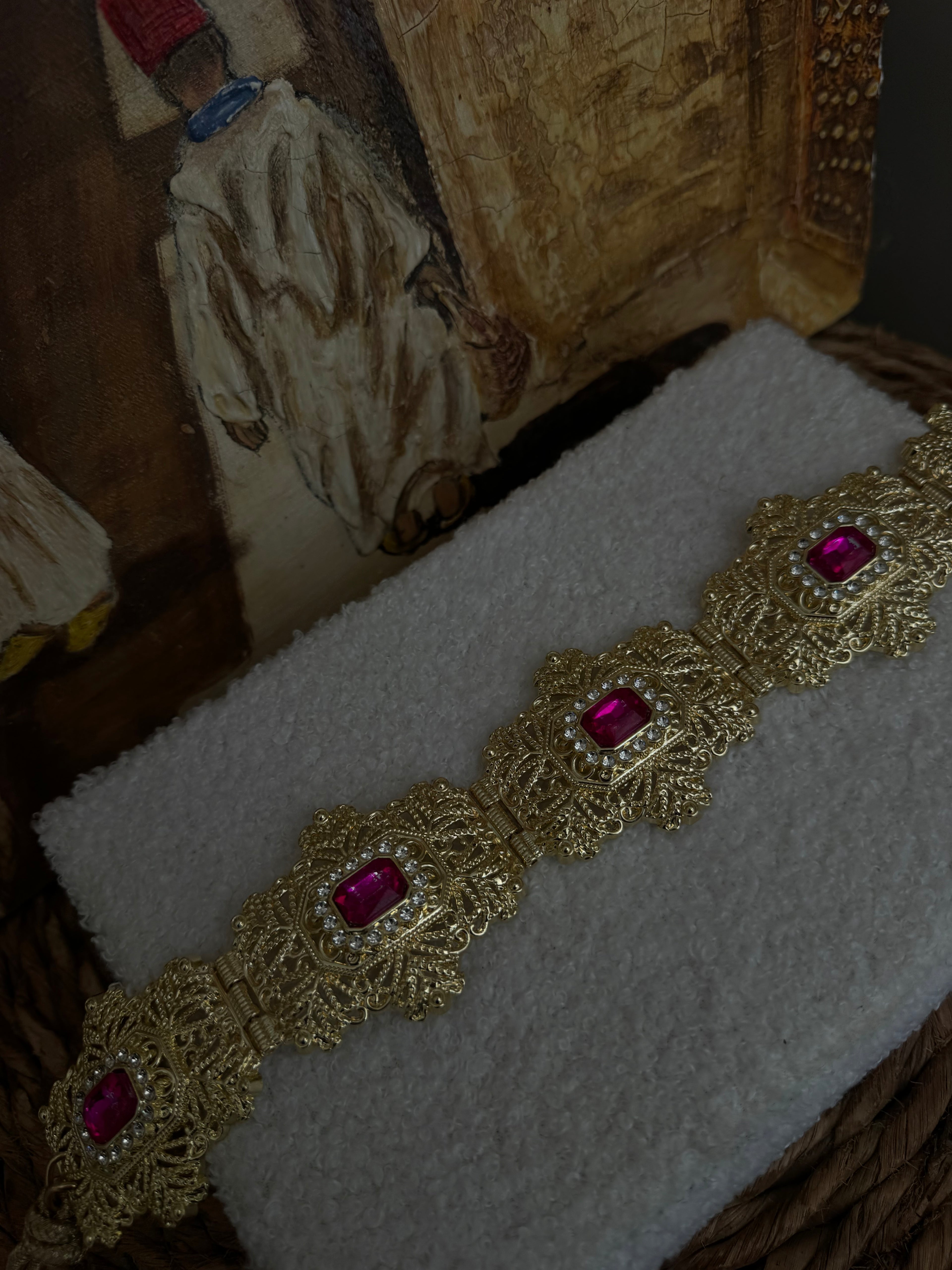 Ceinture Mdemma métal dorée