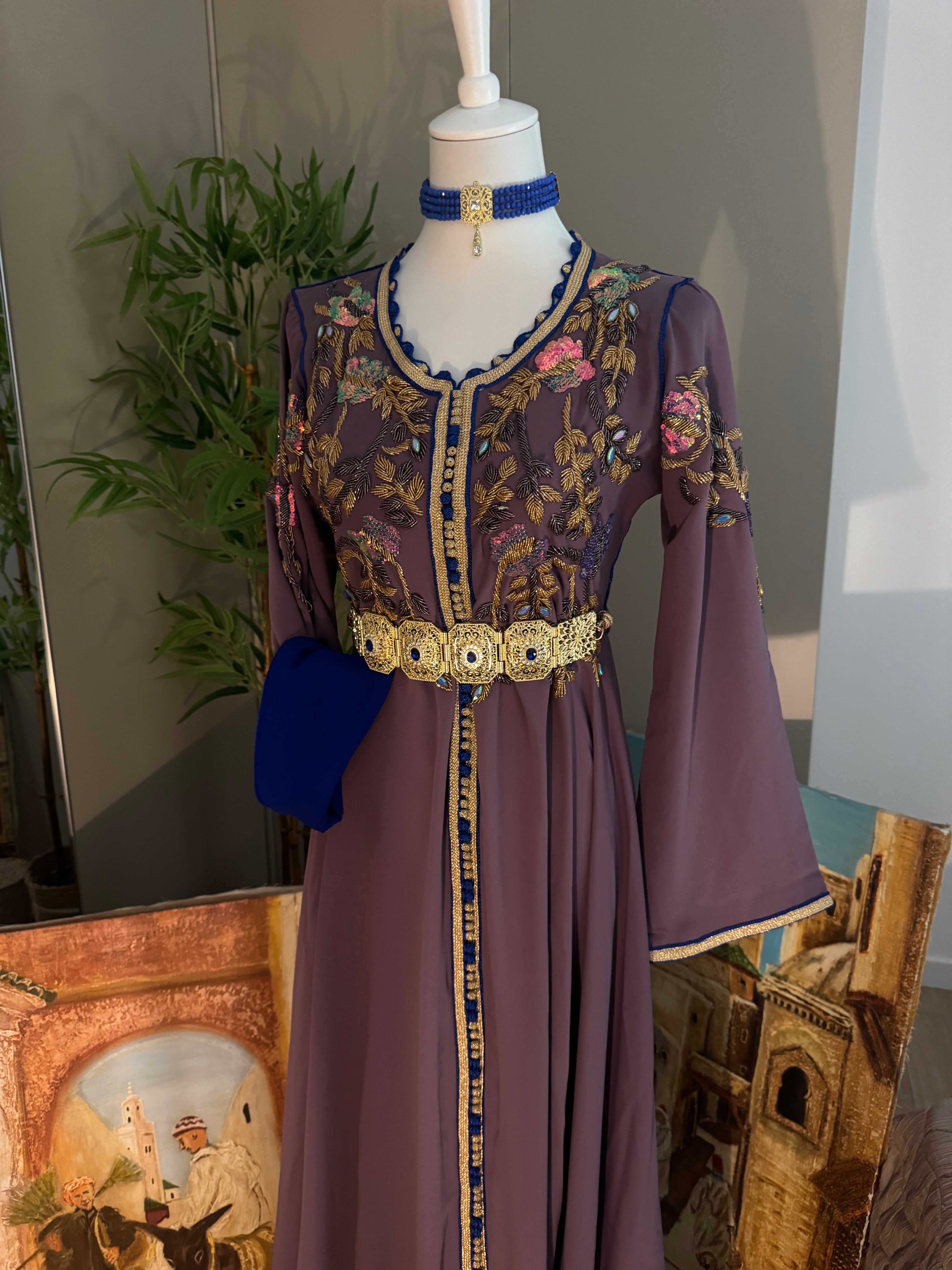 Caftan perlé