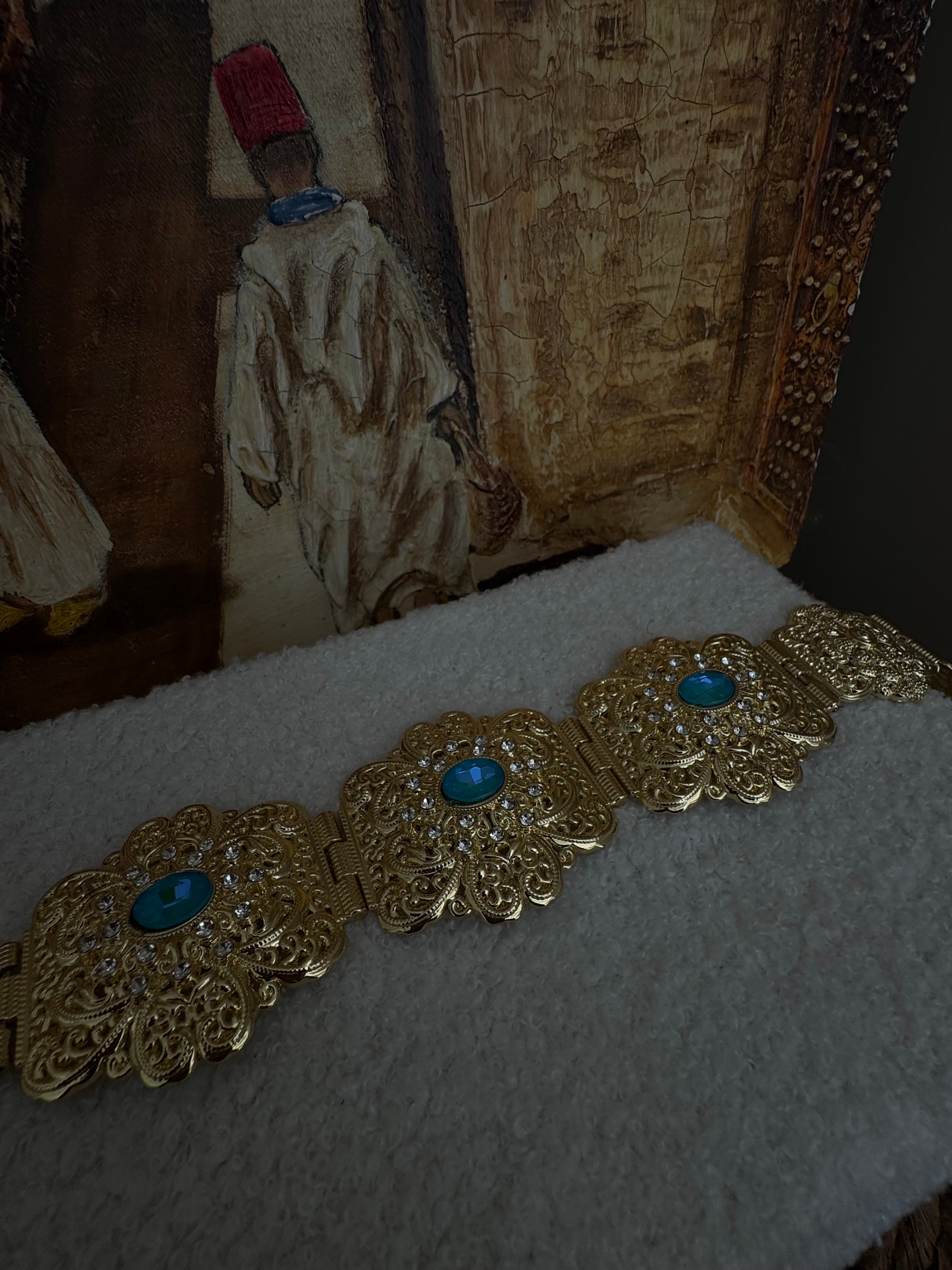 Ceinture Mdemma métal dorée