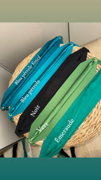 Satin fabric belt for caftan tekchita