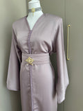 Caftan sirène drap de soie