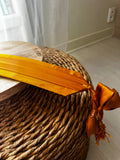 Ceinture en tissu satinée pour caftan tekchita